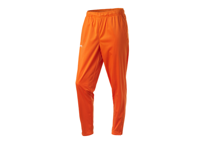 CRIVIT Herren Trainingshose mit Reißverschluss am Beinabschluss (Orange, XL (56/58))