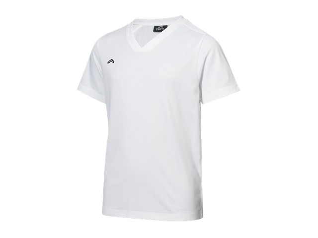 CRIVIT Kinder Trikot, feuchtigkeitsableitend (Weiß, 134/140)
