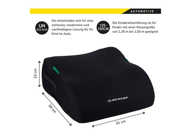 DUNLOP Kindersitz BUBU (Schwarz)