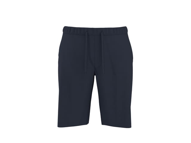 ESMARA MEN Herren Bermuda mit Leinen (Navy, XXL (60/62))