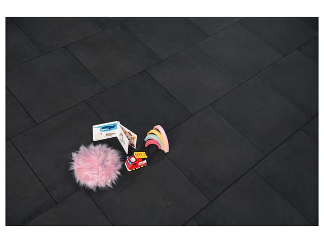 DIEPHAUS Terrassenplatte CERAMIA CONCRETO (60/60/3 cm, Basalt)