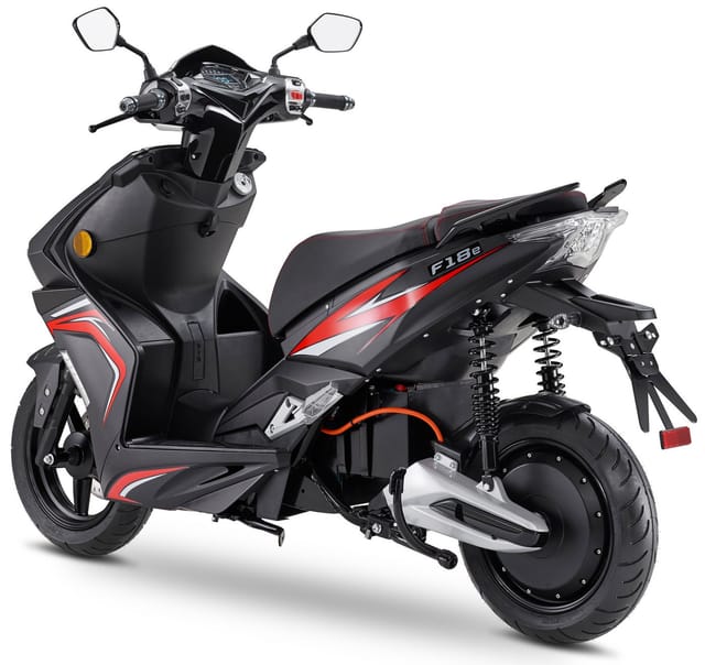 LUXXON Elektroroller »F18e«, 3000 Watt, 45km/h (Schwarz)