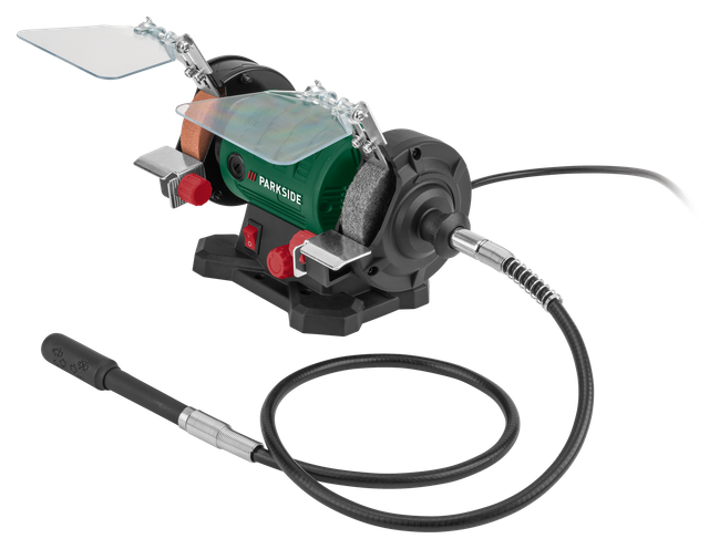 PARKSIDE® Doppelschleifer mit flexibler Welle »PDFW 120 B3«, mit 103-teiligem Zubehör-Set