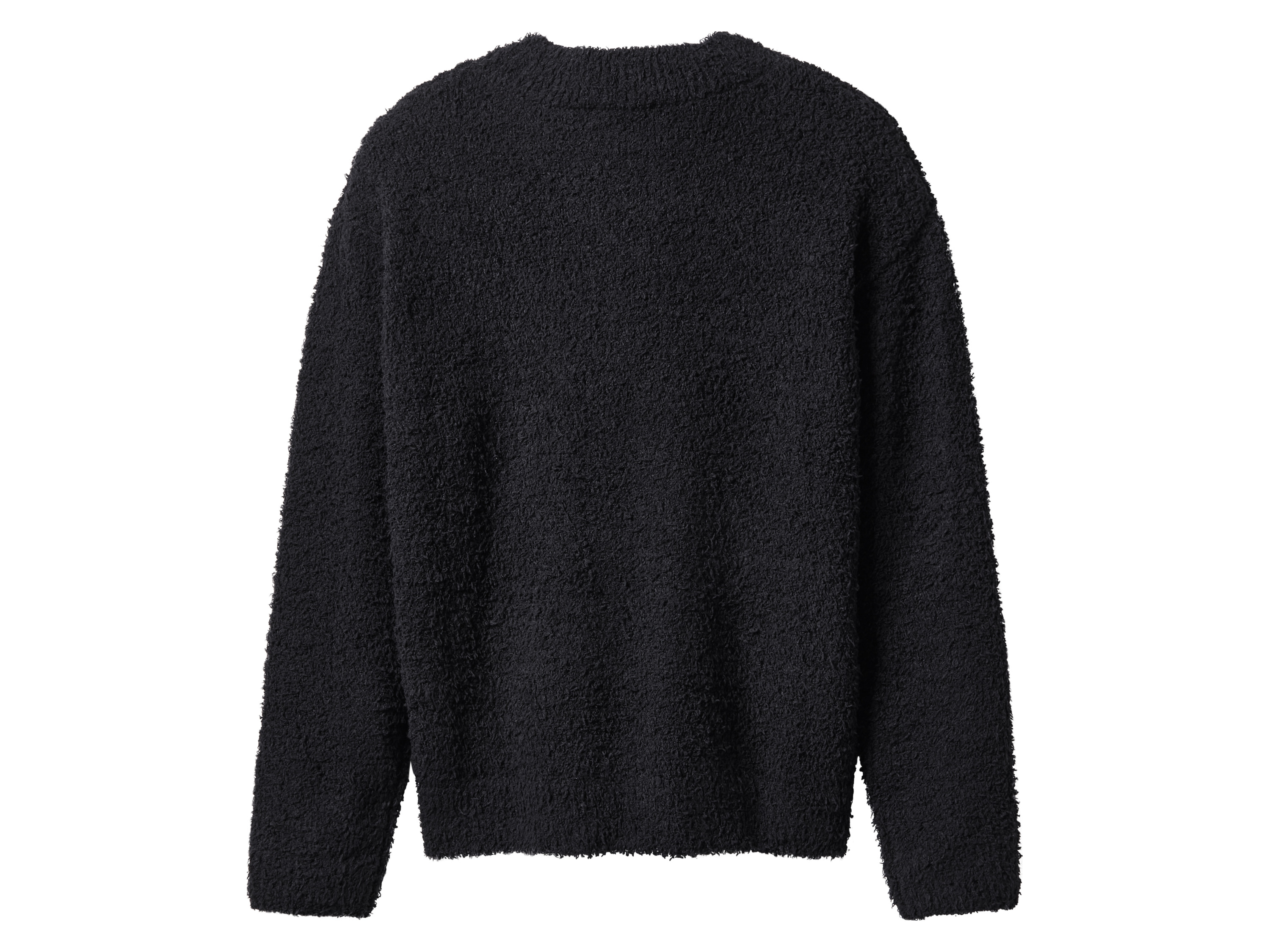 ESMARA® Damen Plüschpullover (Schwarz, M(40/42)) Bild 2