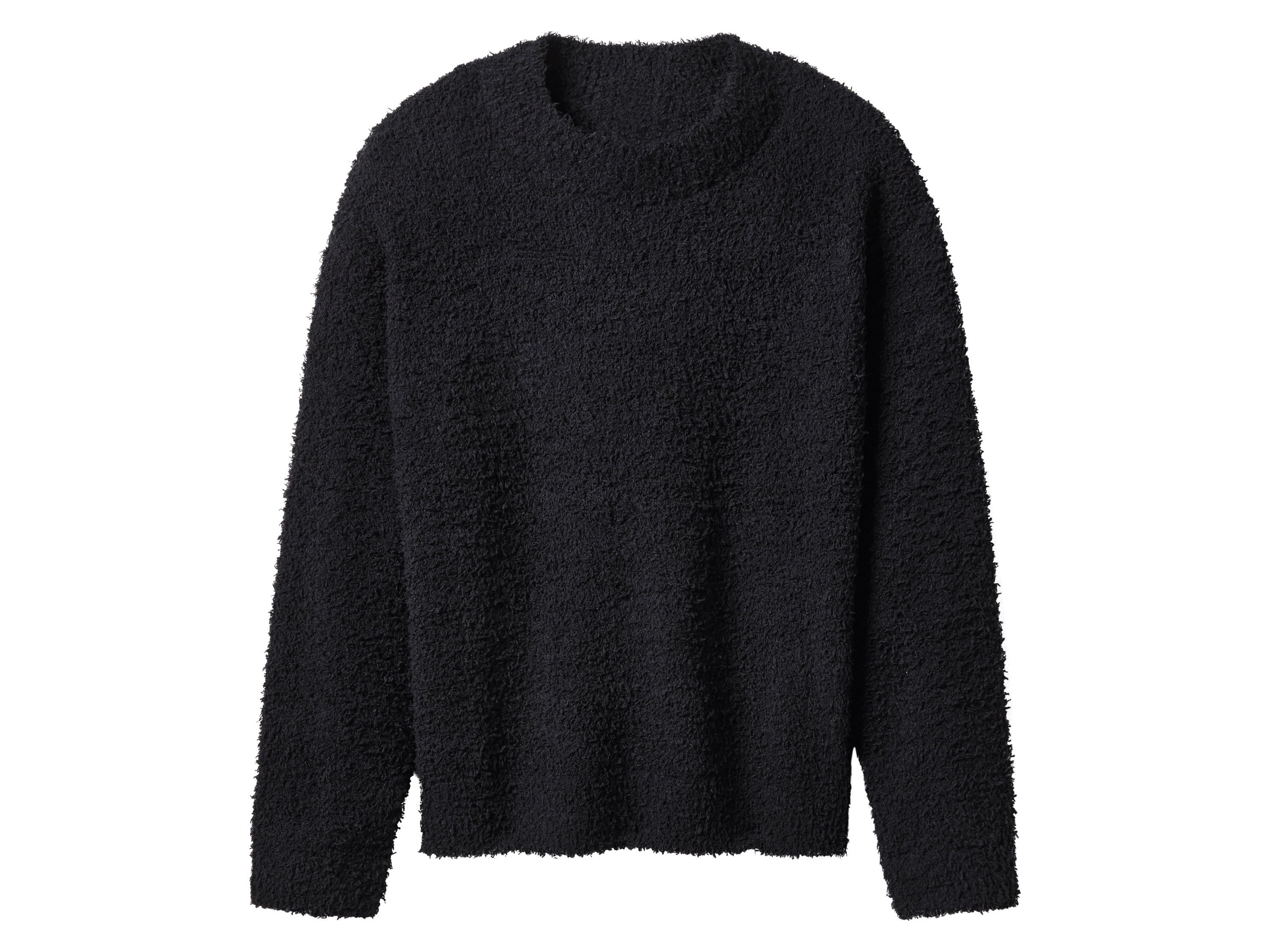 ESMARA® Damen Plüschpullover (Schwarz, M(40/42)) Bild 3