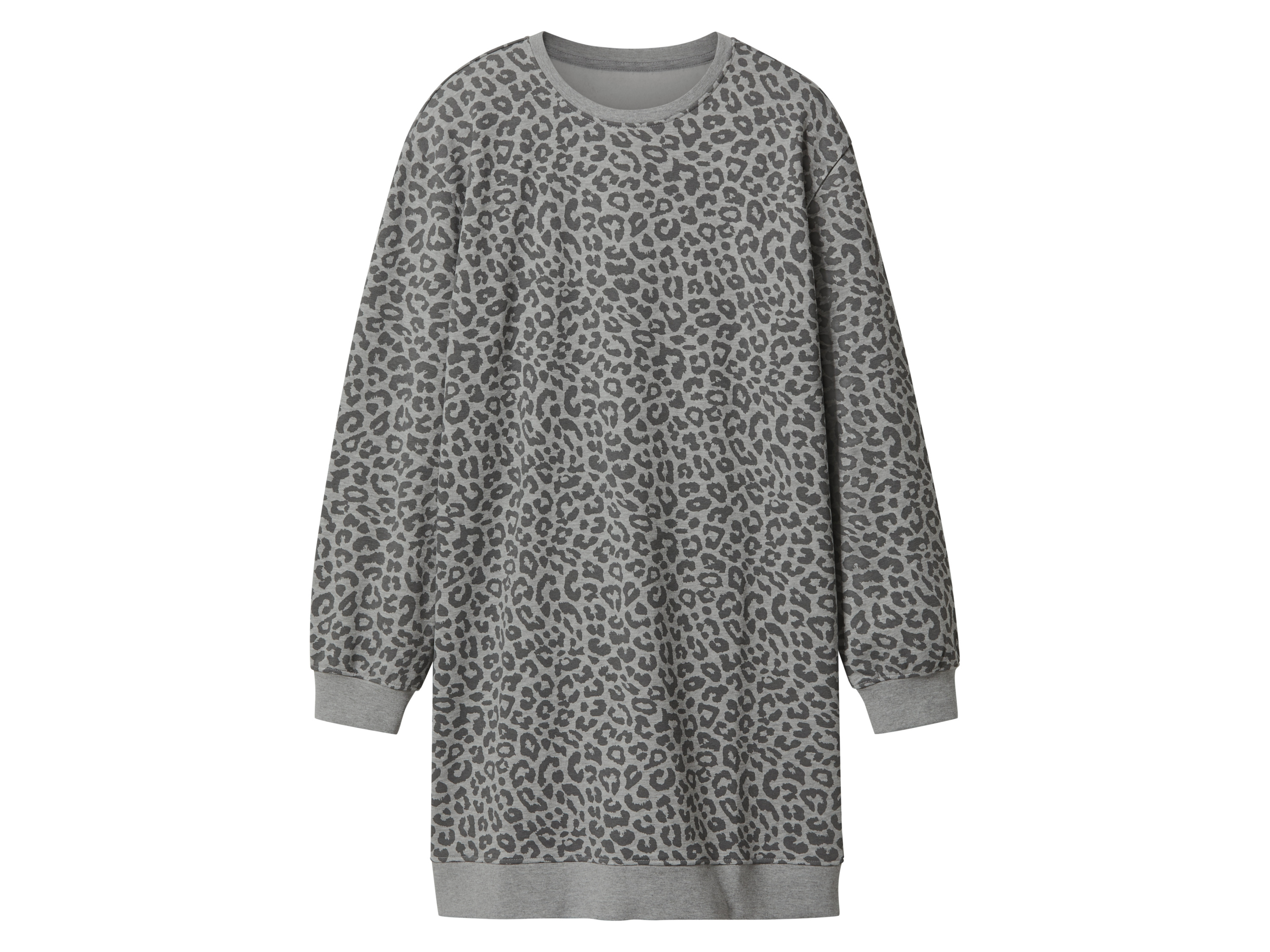 ESMARA® Damen Sweatkleid (Leo/grau, S(36/38)) Bild 2