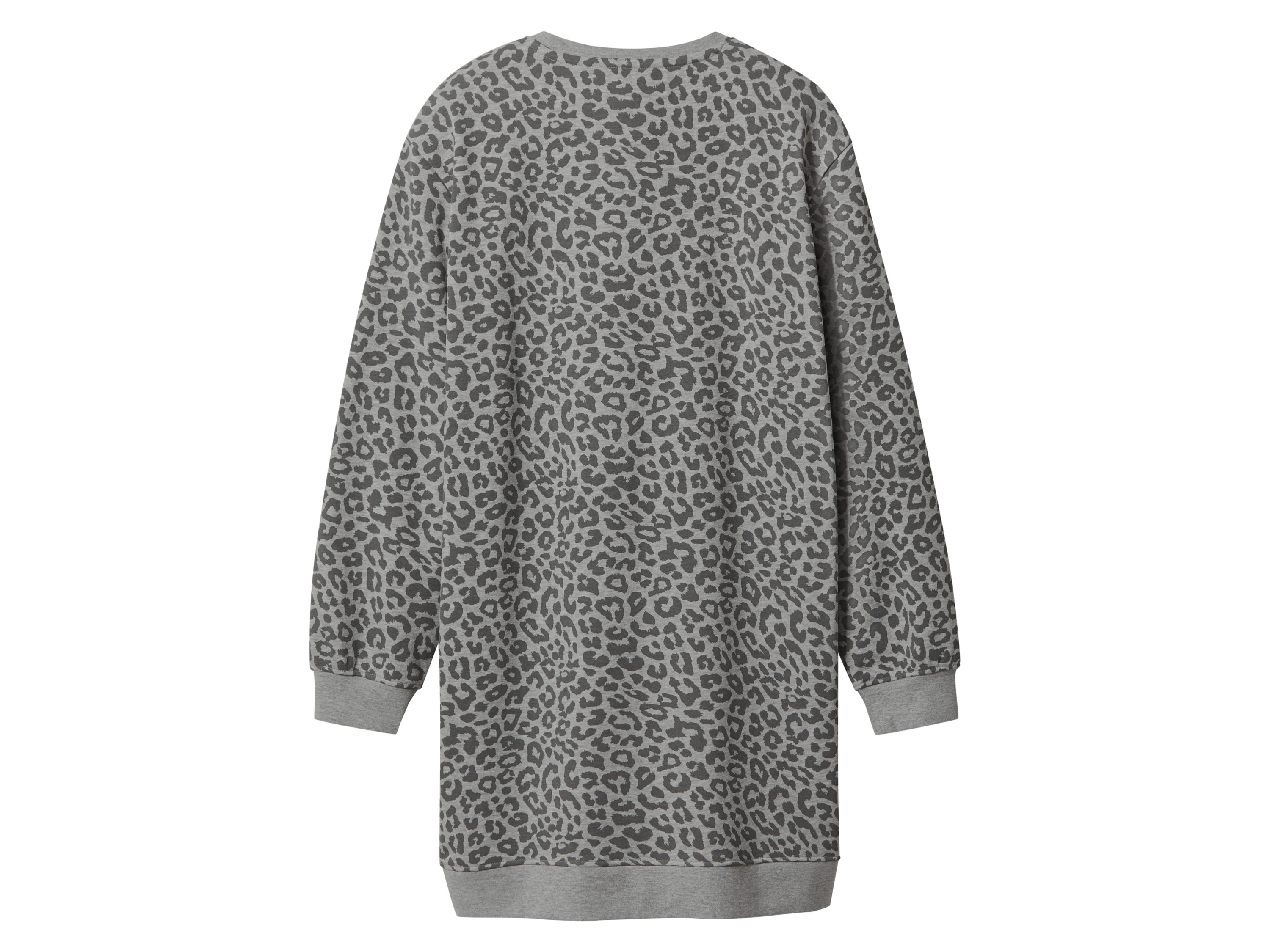 ESMARA® Damen Sweatkleid (Leo/grau, S(36/38)) Bild 3