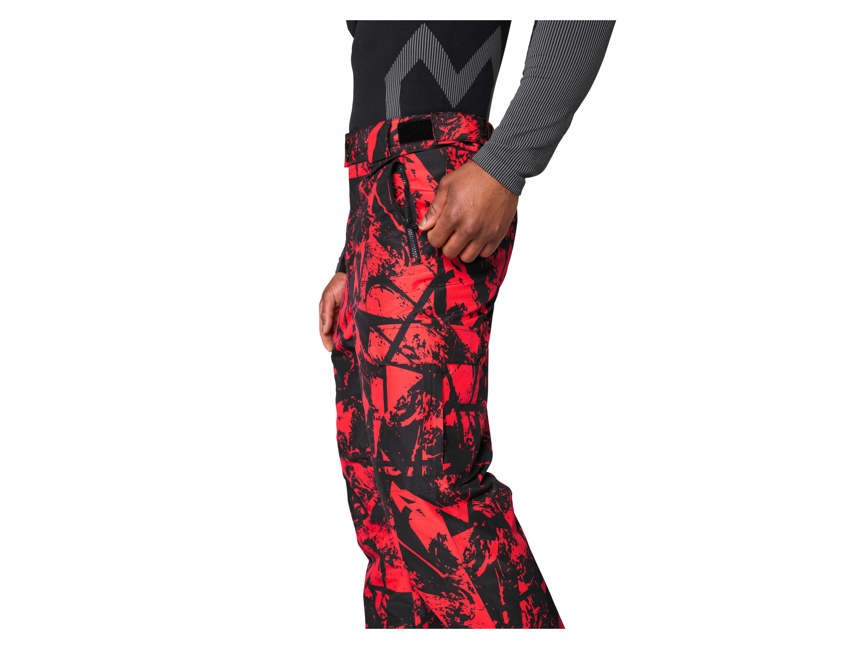 CRIVIT Herren Freeride-Hose (Gemustert, 50)