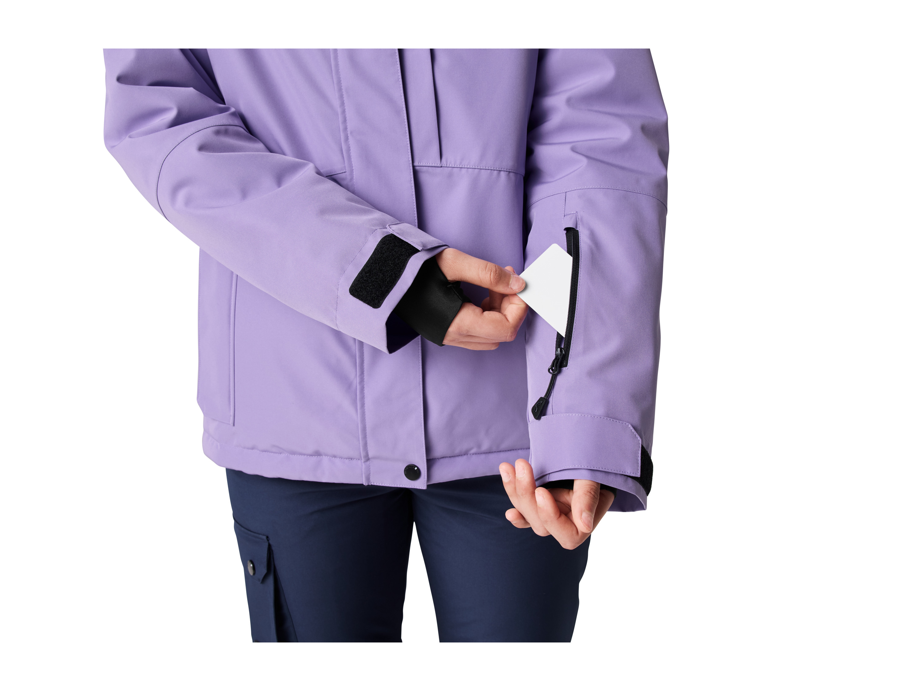 CRIVIT Damen Freeride-Jacke (Lila, L(44/46)) Bild 3