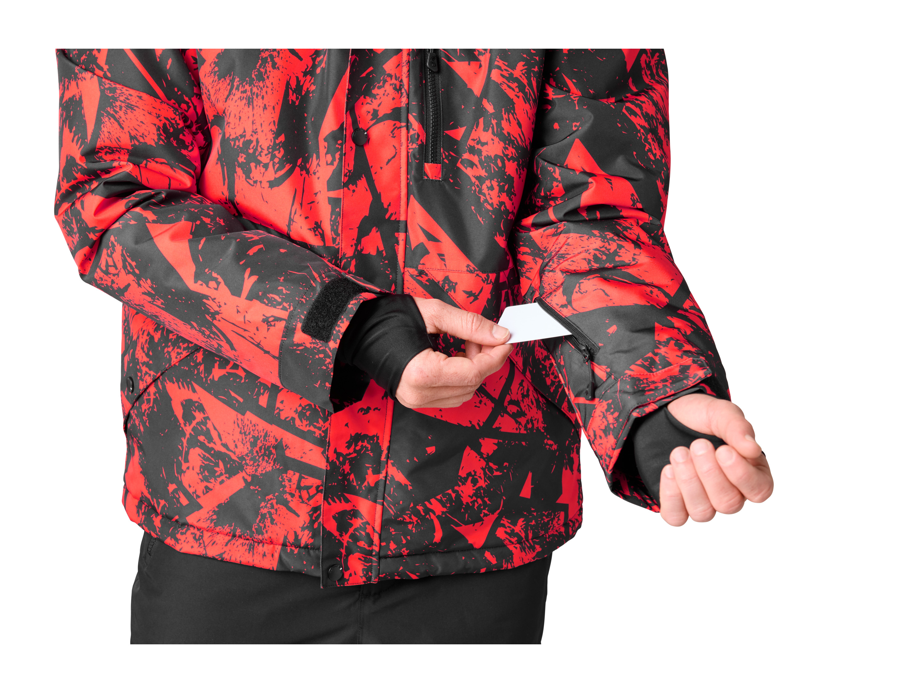 CRIVIT Herren Freeride-Jacke (Gemustert, M (48/50)) Bild 3