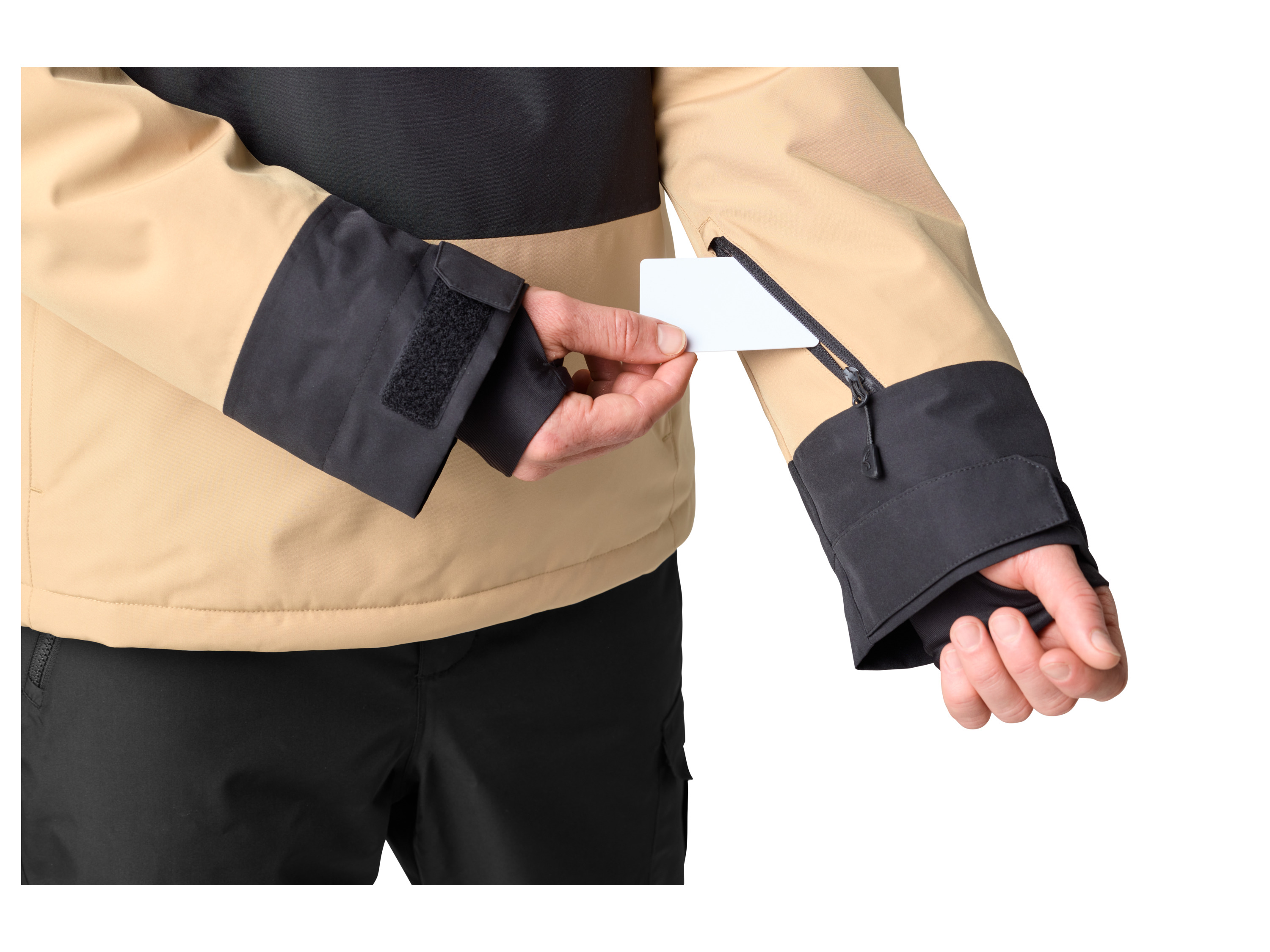 CRIVIT Herren Freeride-Jacke (Braun, XL (56/58))