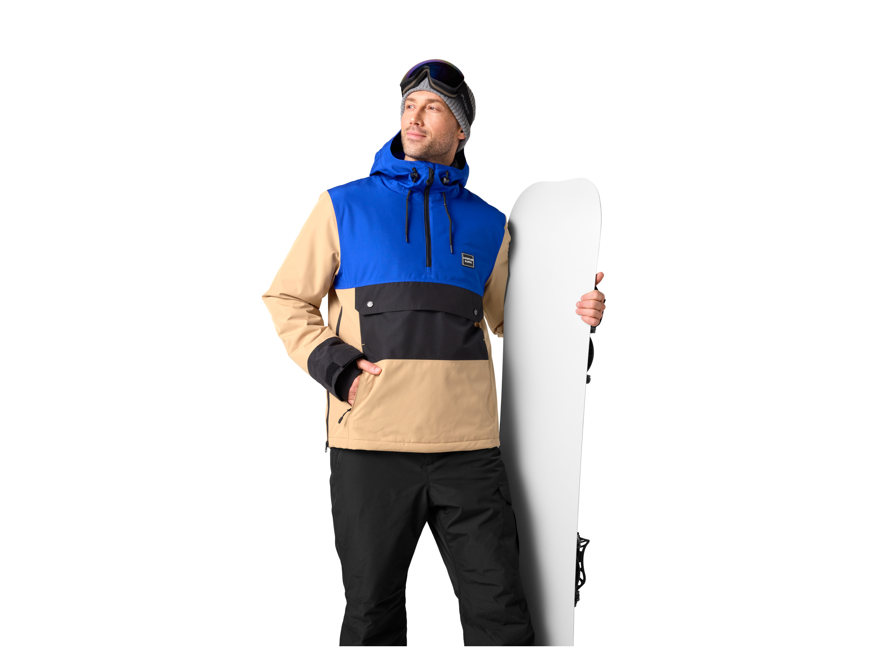 CRIVIT Herren Freeride-Jacke (Braun, XL (56/58)) Bild 2