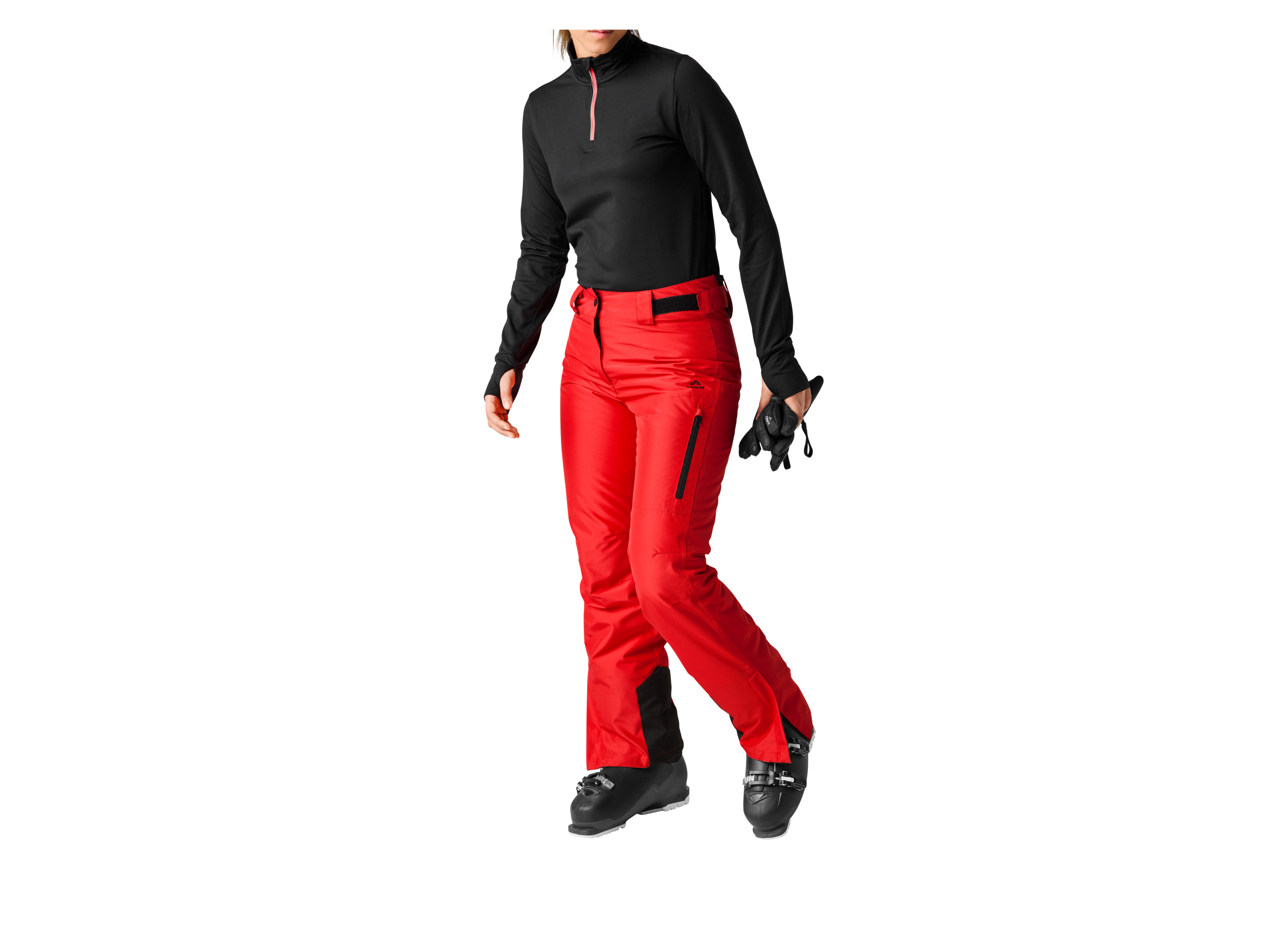 CRIVIT Damen-Skihose (Rot, 46) Bild 4