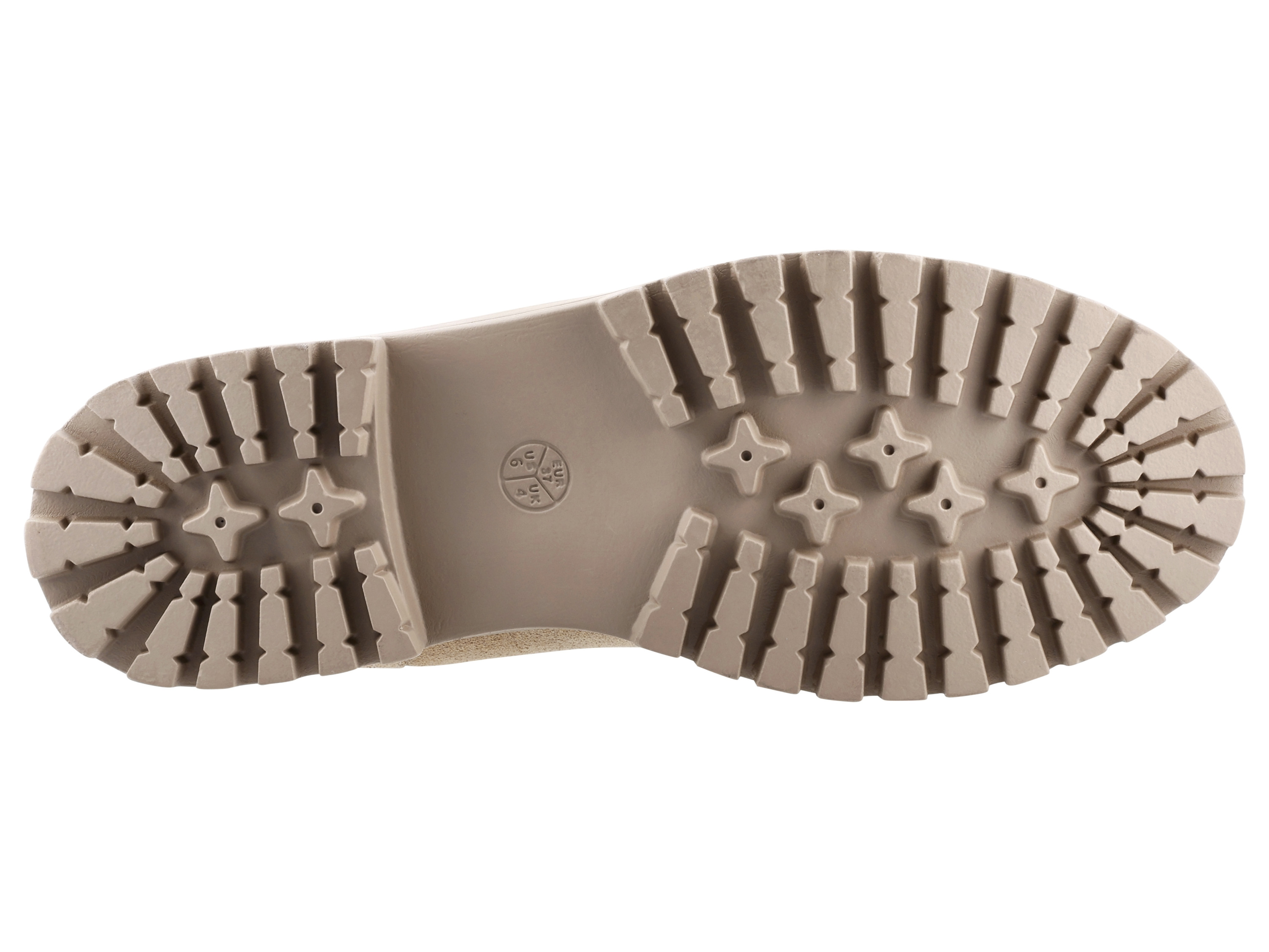 ESMARA® Damen Lederstiefeletten (Taupe, 36) Bild 2