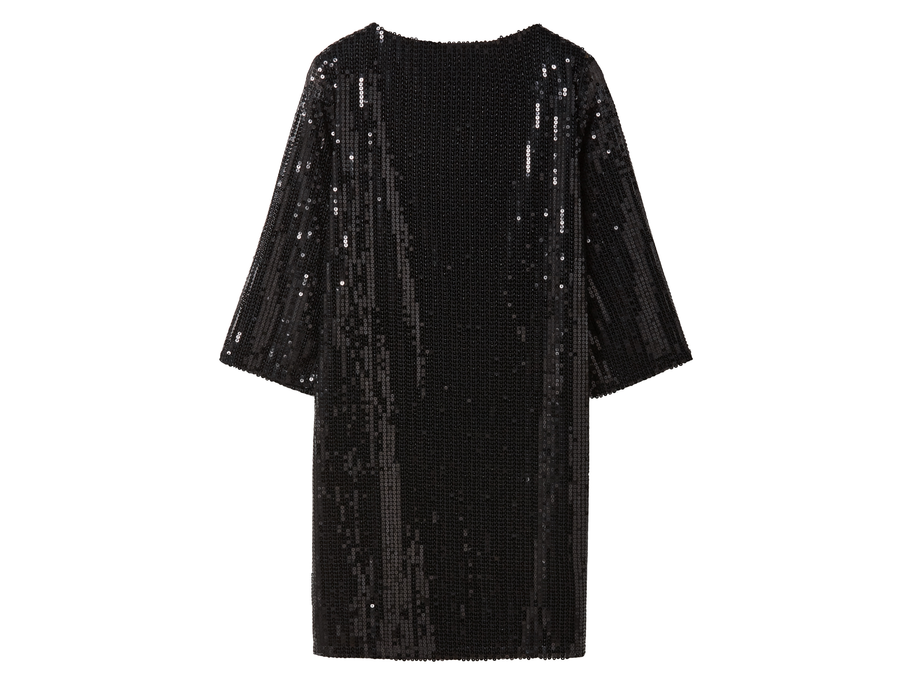 ESMARA® Damen Pailletten-Kleid (Schwarz, M (40/42)) Bild 2