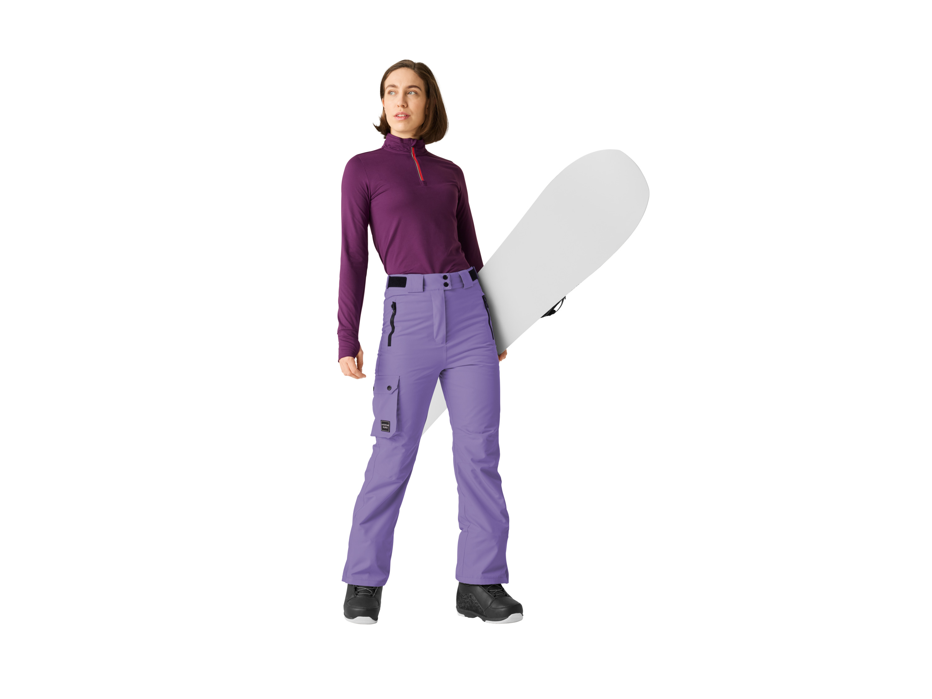 CRIVIT Damen Freeride Hose (Lila, 42) Bild 3