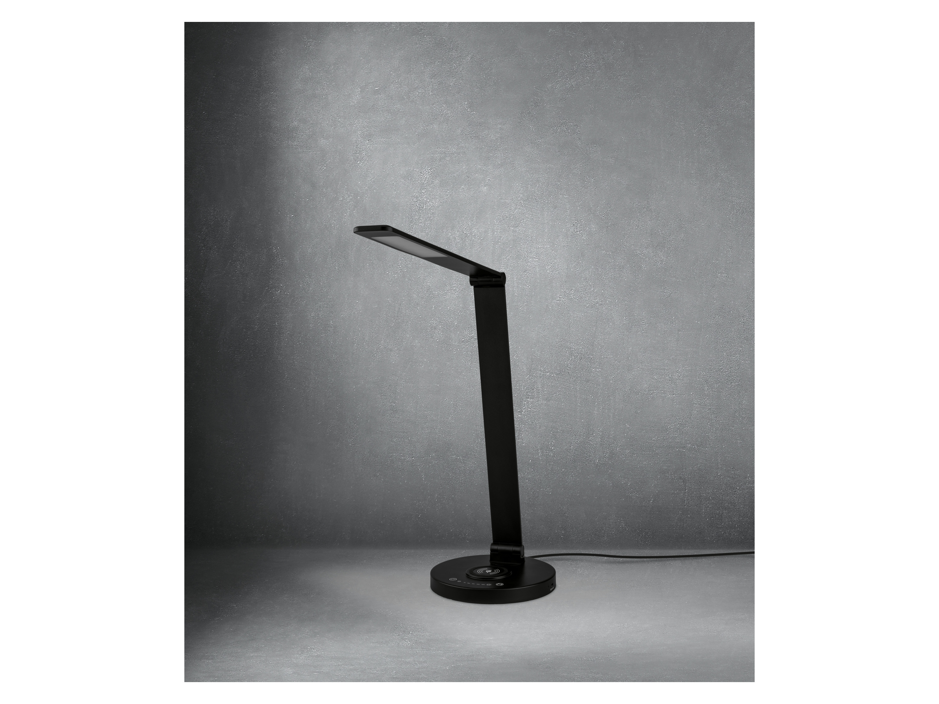LIVARNO HOME Tischleuchte LED induktives Laden (Schwarz)