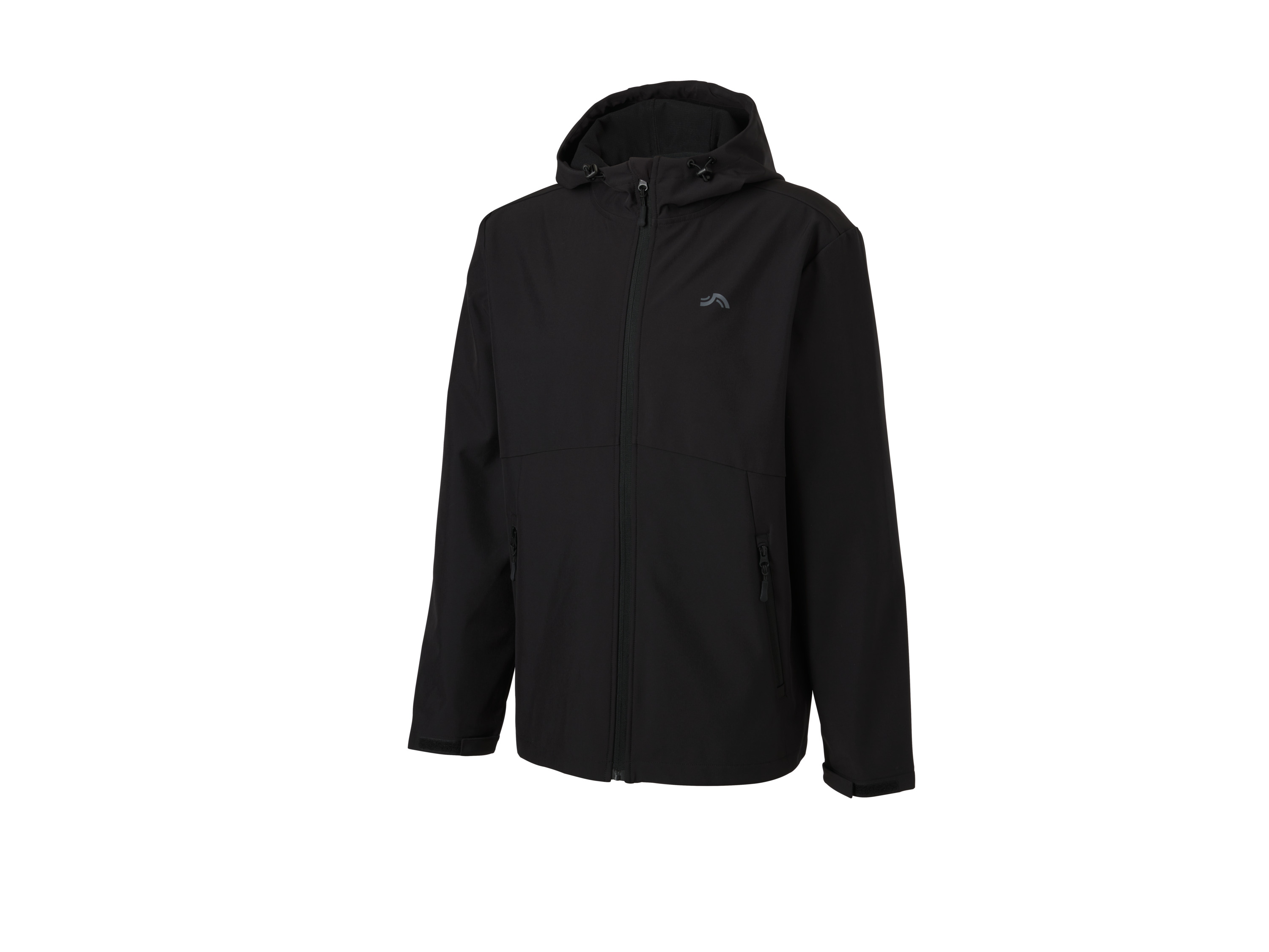 CRIVIT Herren Softshelljacke Outdoor (Schwarz, M (48/50)) Bild 2