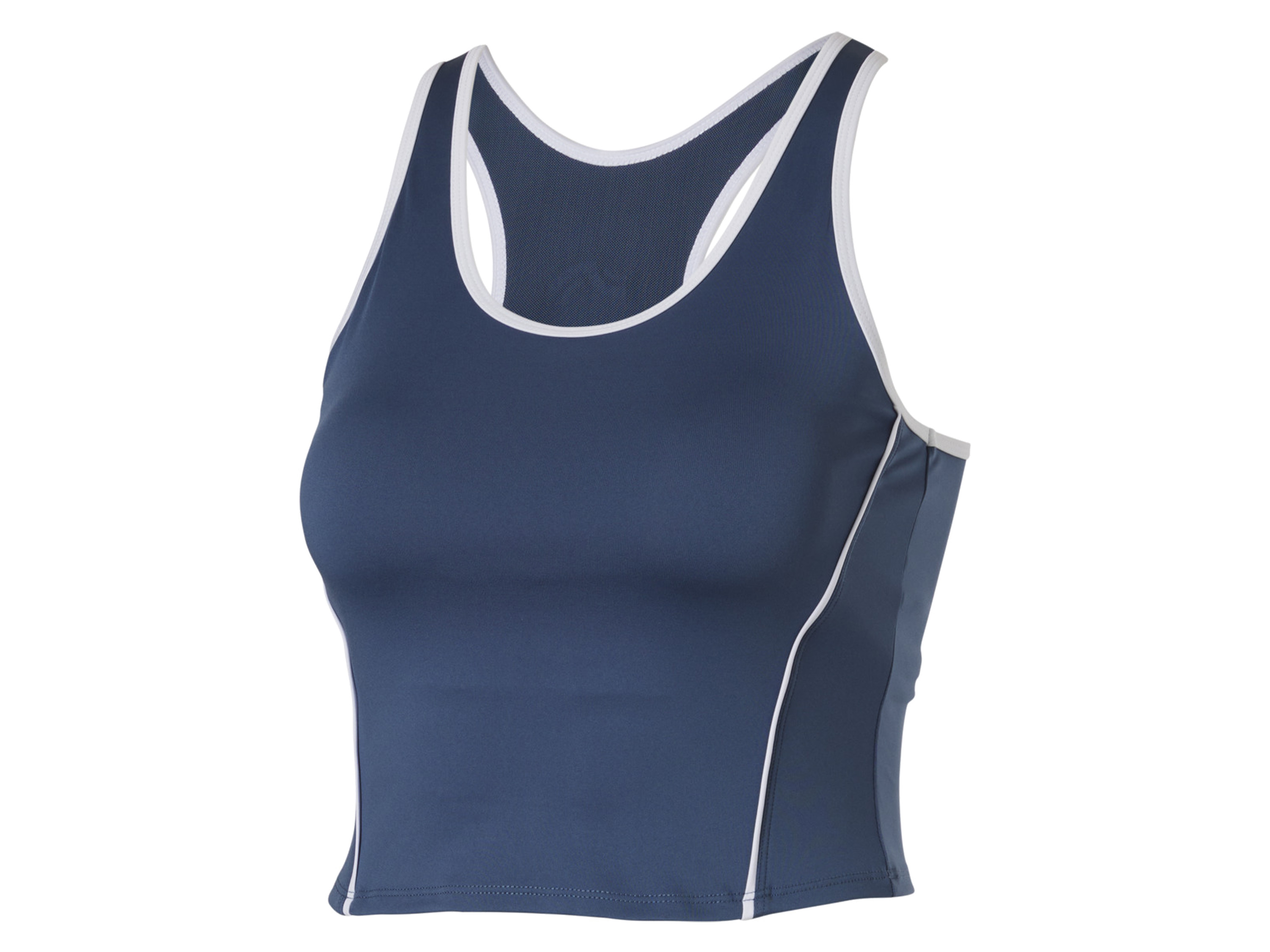 CRIVIT Damen Funktionstop mit BH (Blau, XL(48/50))
