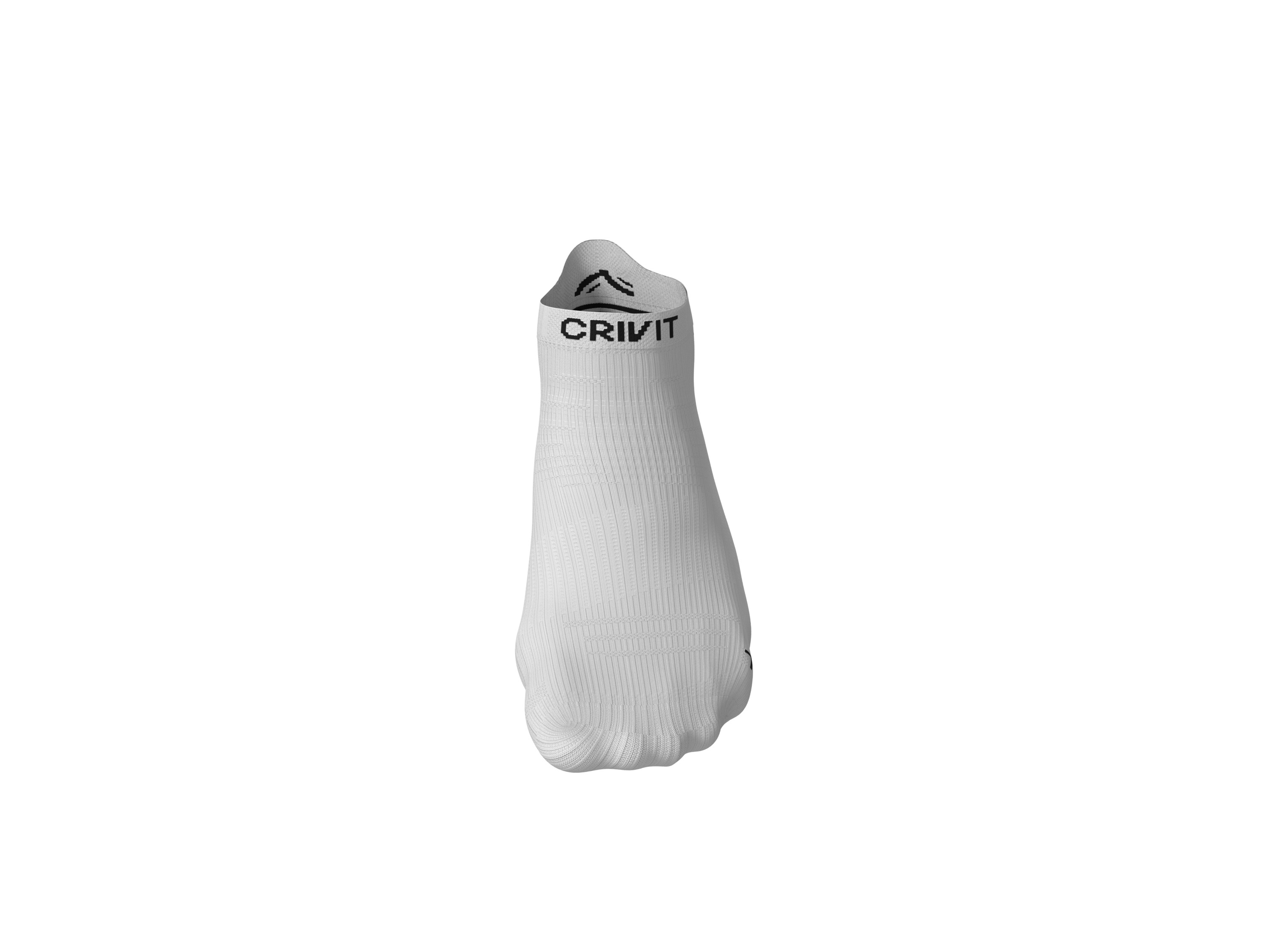 CRIVIT Laufsocken, 2 Paar (weiß, 35/36) Bild 2