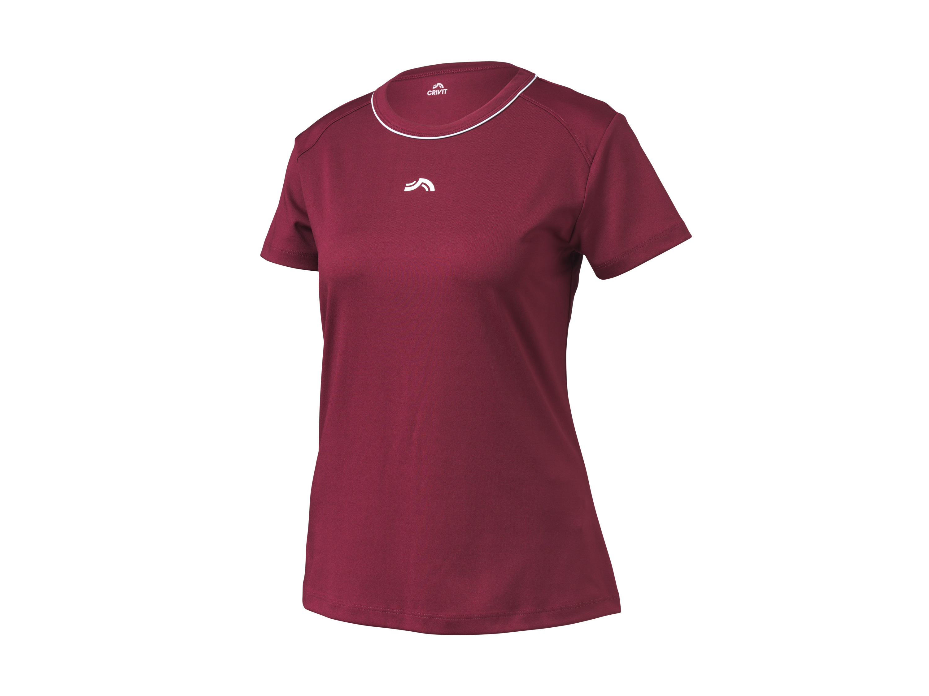 CRIVIT Damen Funktionsshirt kurzarm (Rot, L (44/46)) Bild 2