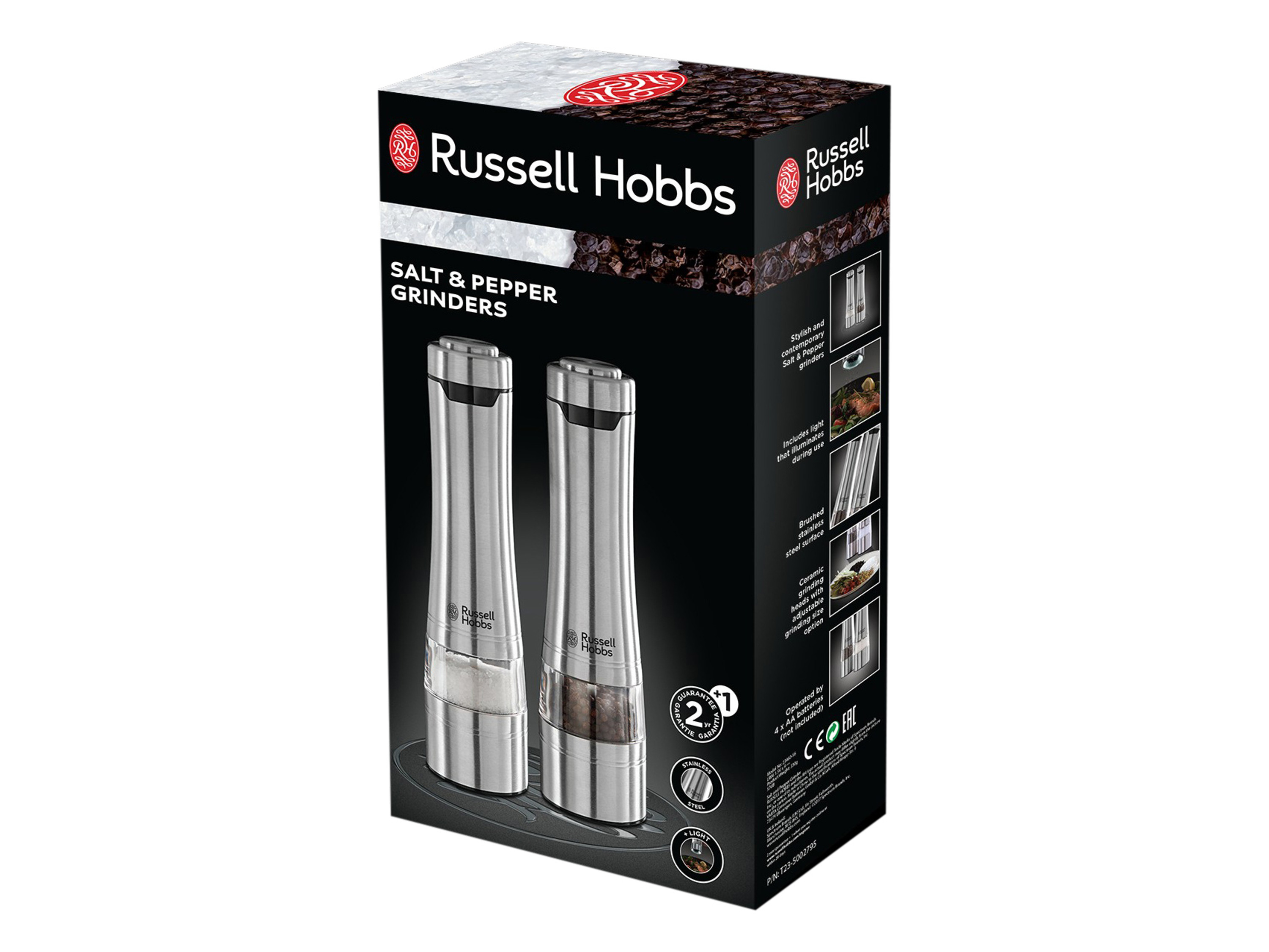 RUSSELL HOBBS Salz- und Pfeffermühlen (Silber)