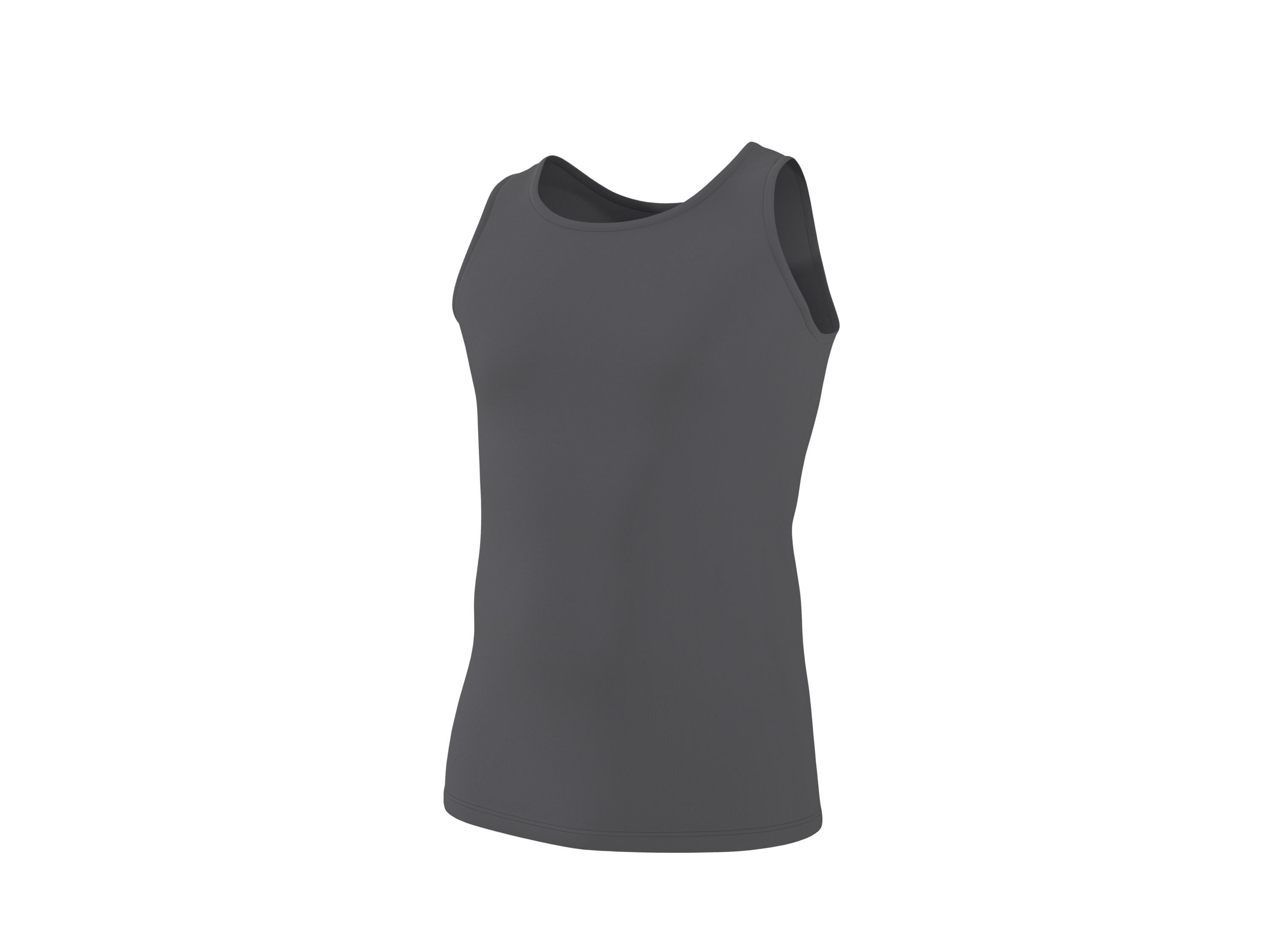 PARKSIDE® Herren Achselhemd, 2 Stück (Grau, 6/L)