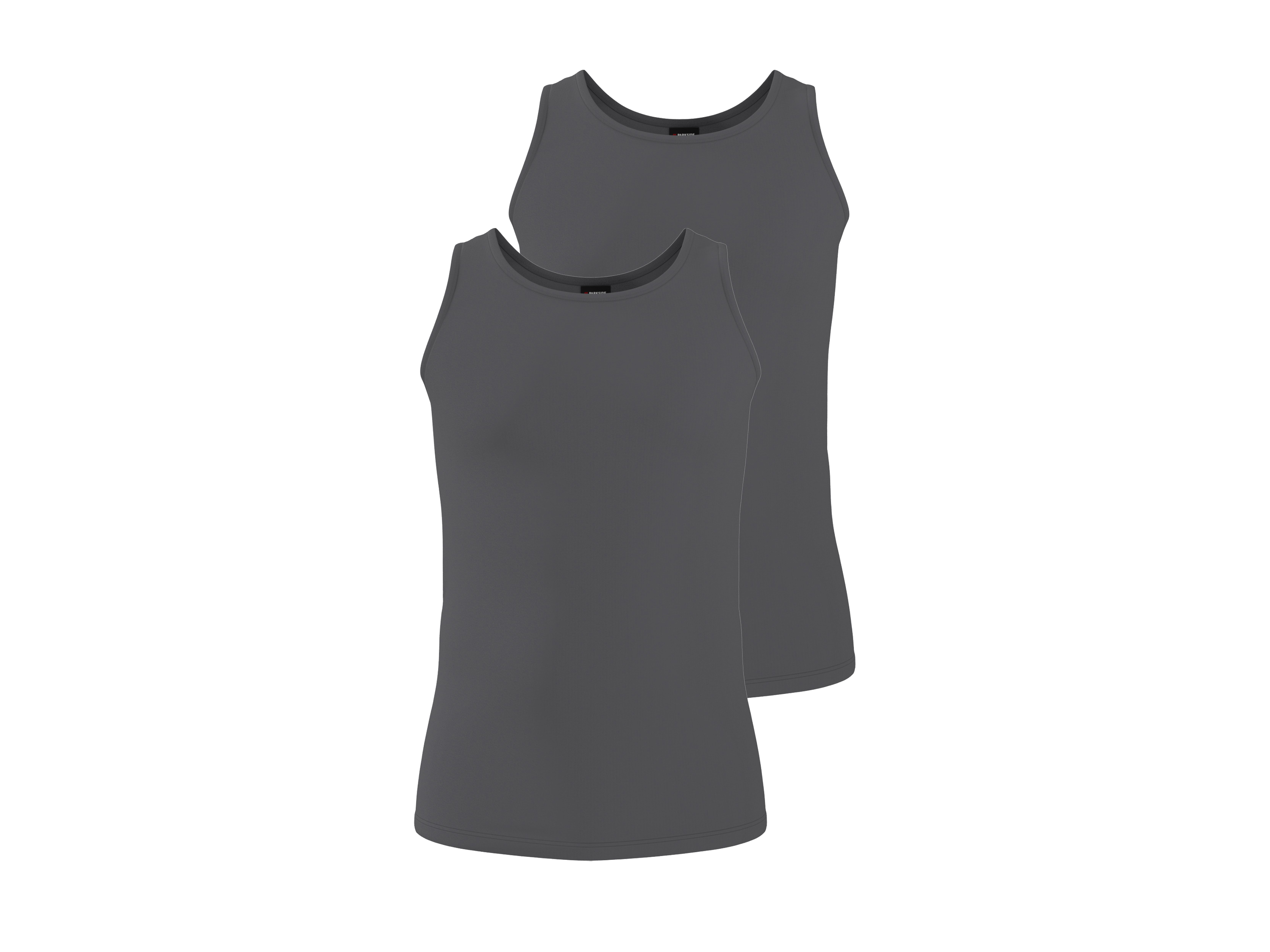 PARKSIDE® Herren Achselhemd, 2 Stück (Grau, 6/L) Bild 3