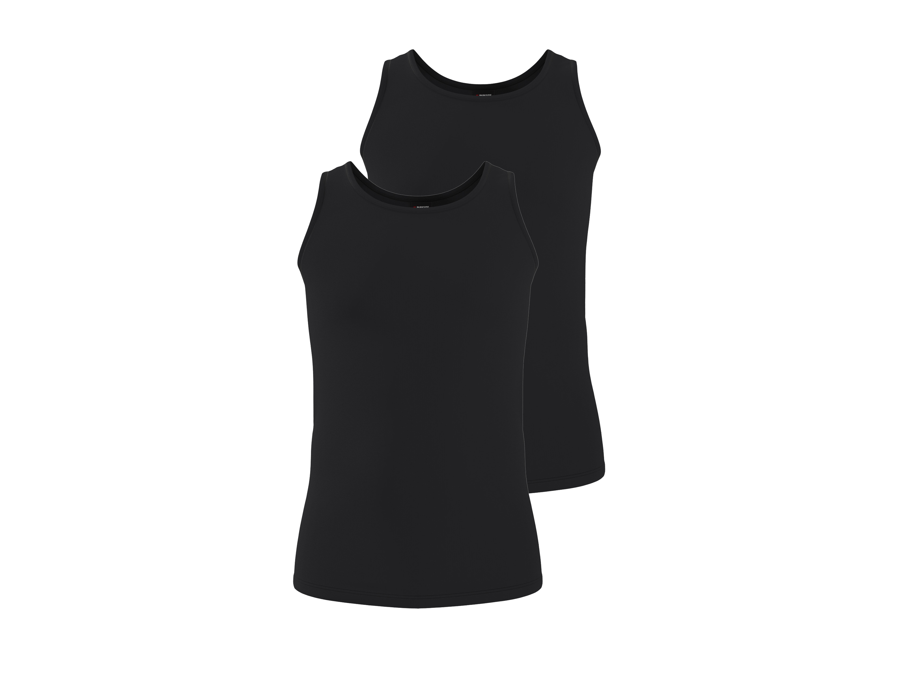PARKSIDE® Herren Achselhemd, 2 Stück (schwarz, 8/XXL) Bild 4