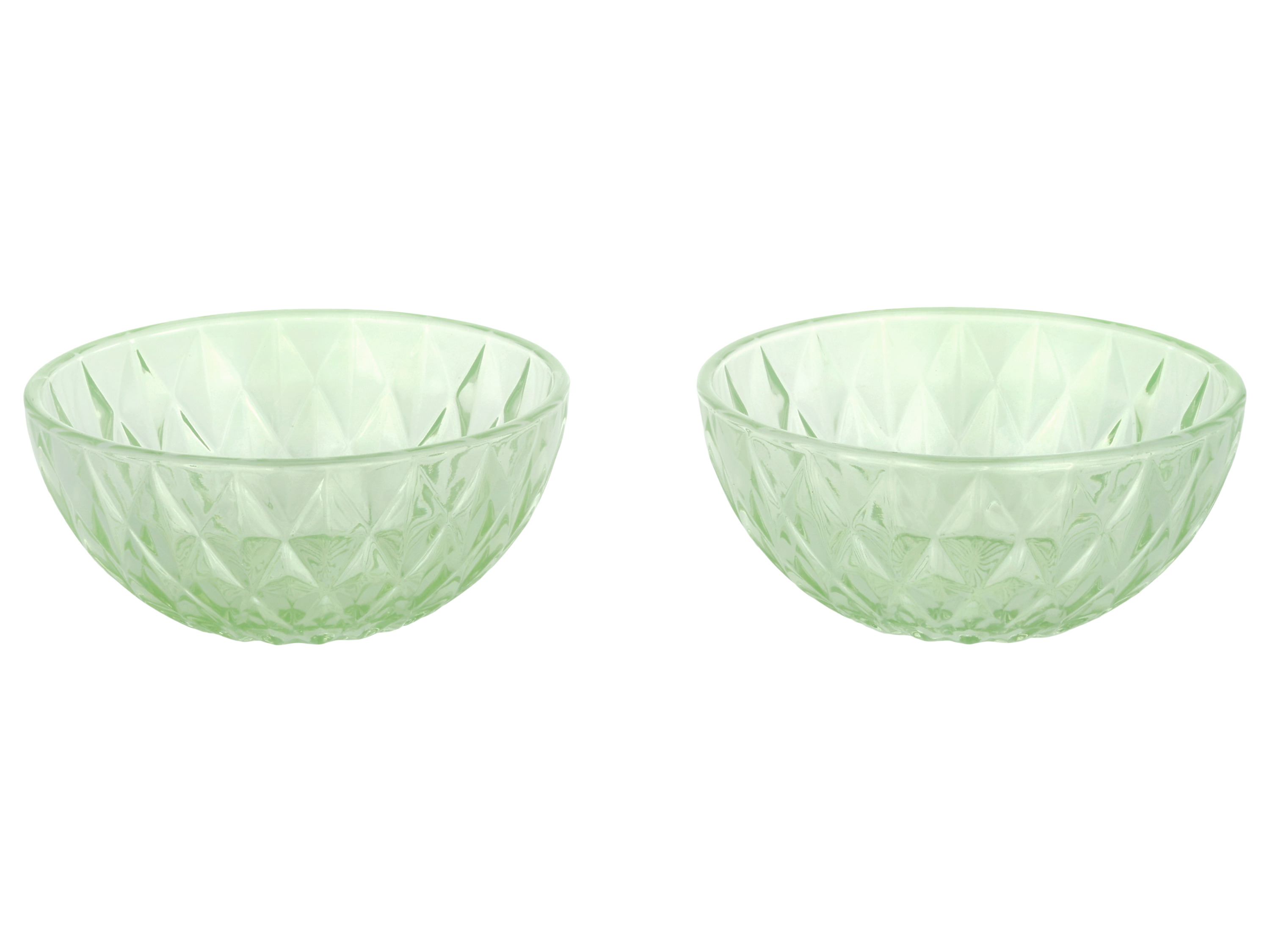 SILVERCREST® Glas-Eisbecher-Set / Glas-Eisschalen-Set (Schälchen/mint) Bild 3