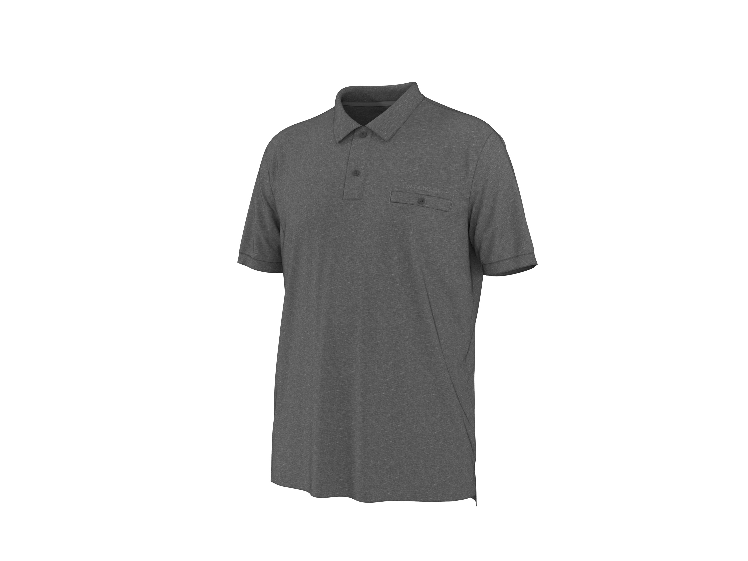 PARKSIDE PERFORMANCE® Herren Funktions-Poloshirt (Grau, S (44/46)) Bild 3