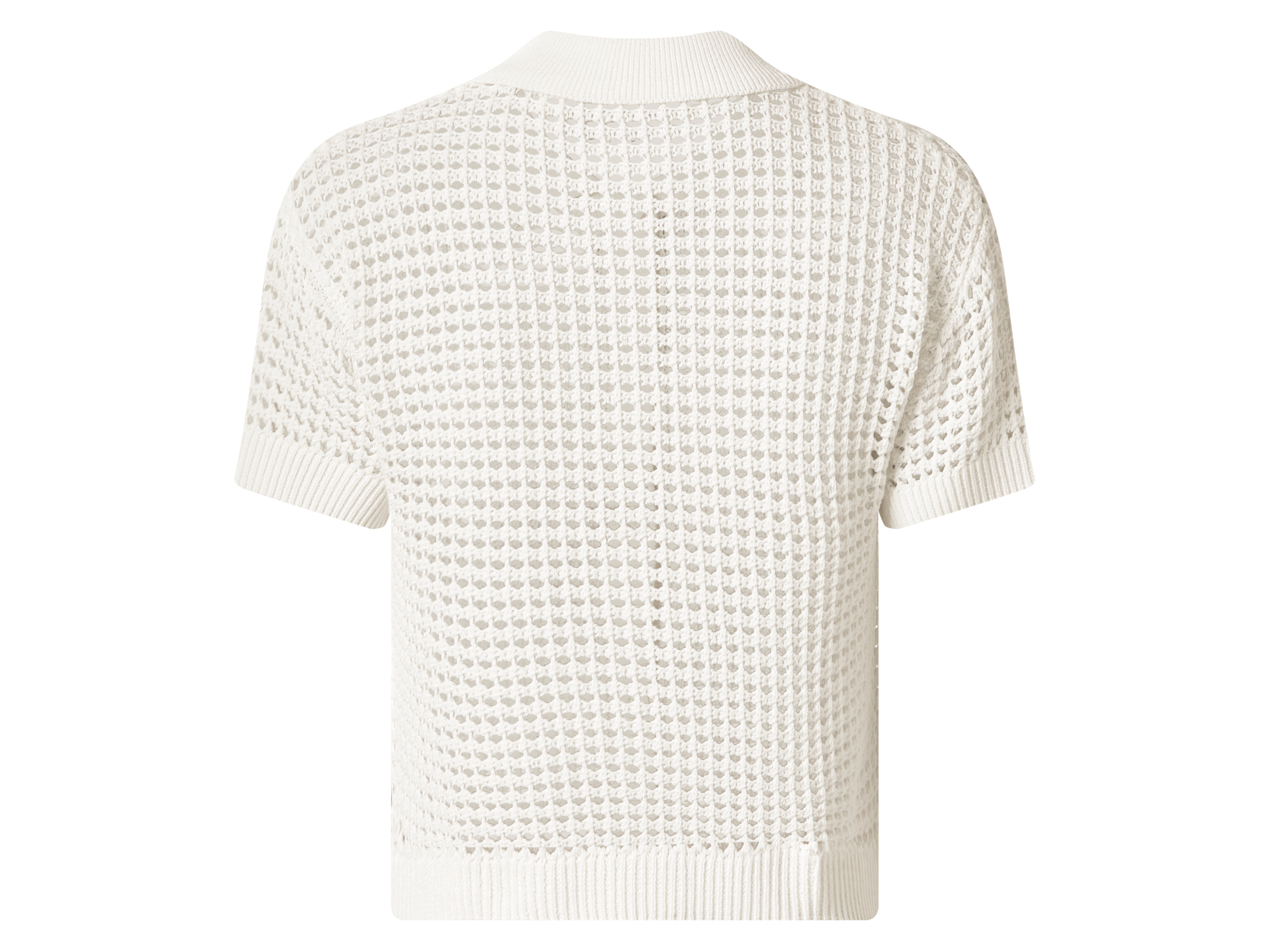 ESMARA® Damen Ajour-Cardigan (weiß, L(44/46))