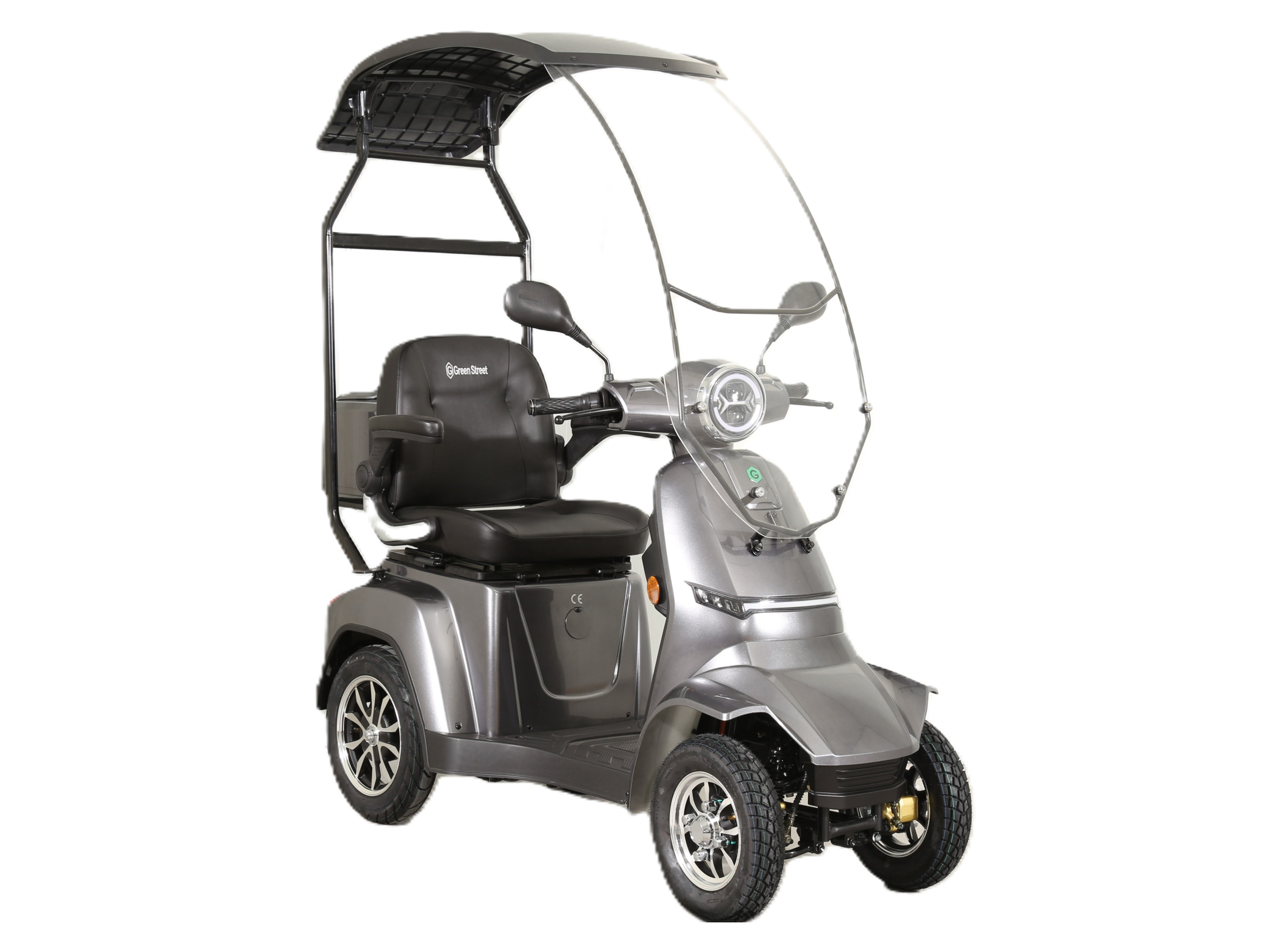 GREENSTREET Elektromobil »E-Mover Deluxe« 1000W 20 km/h inkl. Topcase und Dach