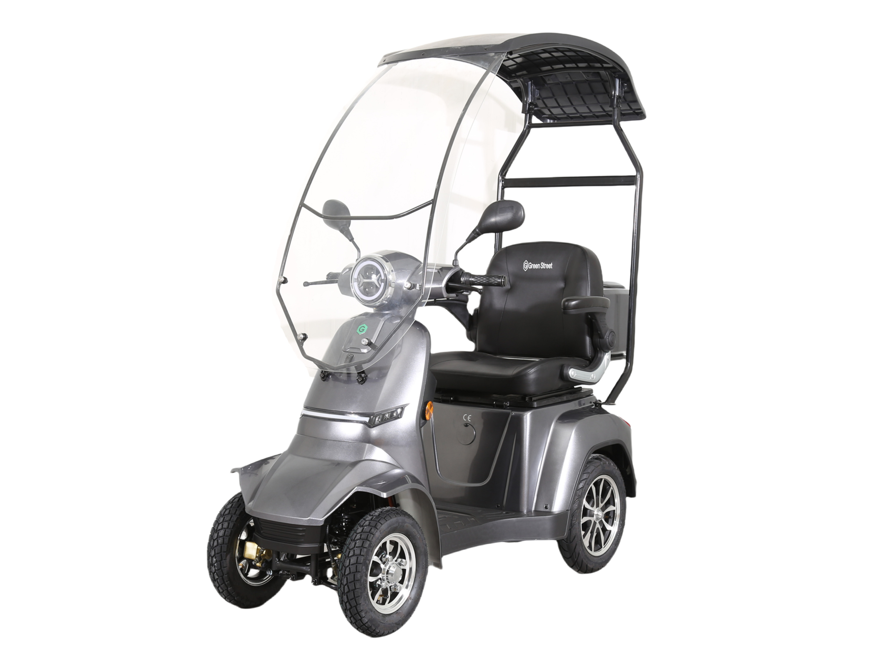 GREENSTREET Elektromobil »E-Mover Deluxe« 1000W 20 km/h inkl. Topcase und Dach Bild 2