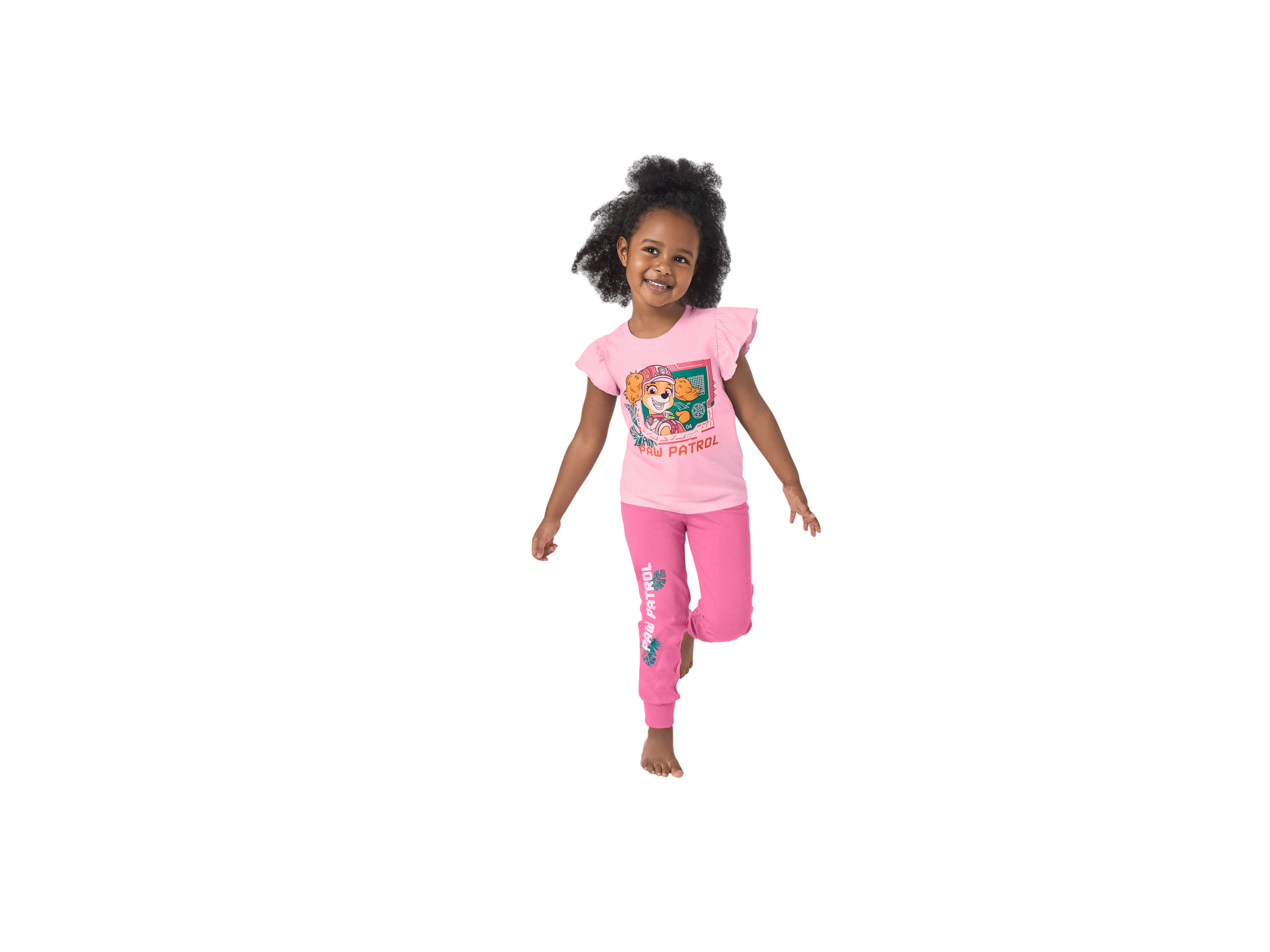 LUPILU® Kinder Pyjama (rosa/pink, 98/104) Bild 2