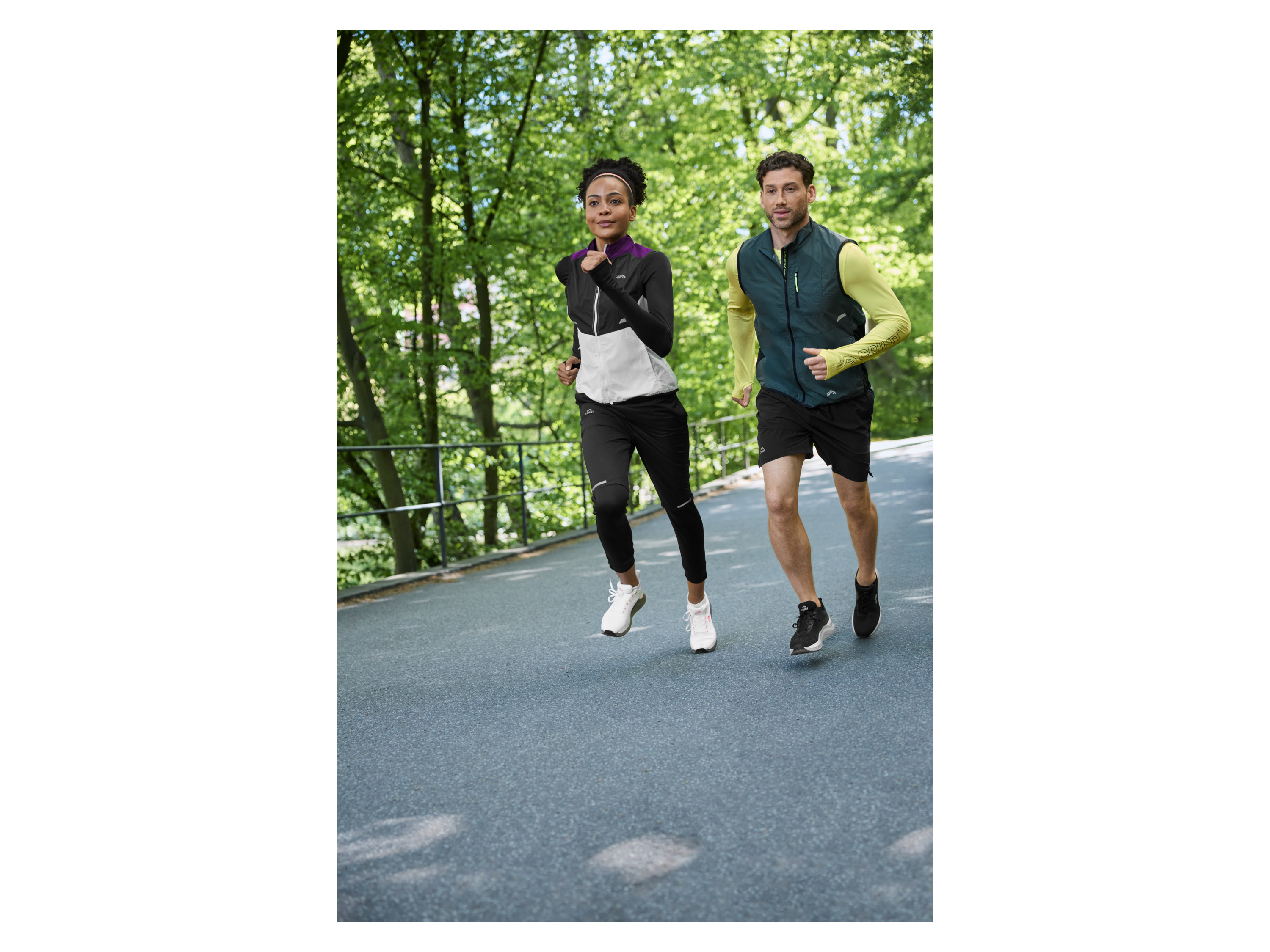 CRIVIT Herren Funktionsshirt Laufen, Athletic Fit (Gelb, S (44/46))