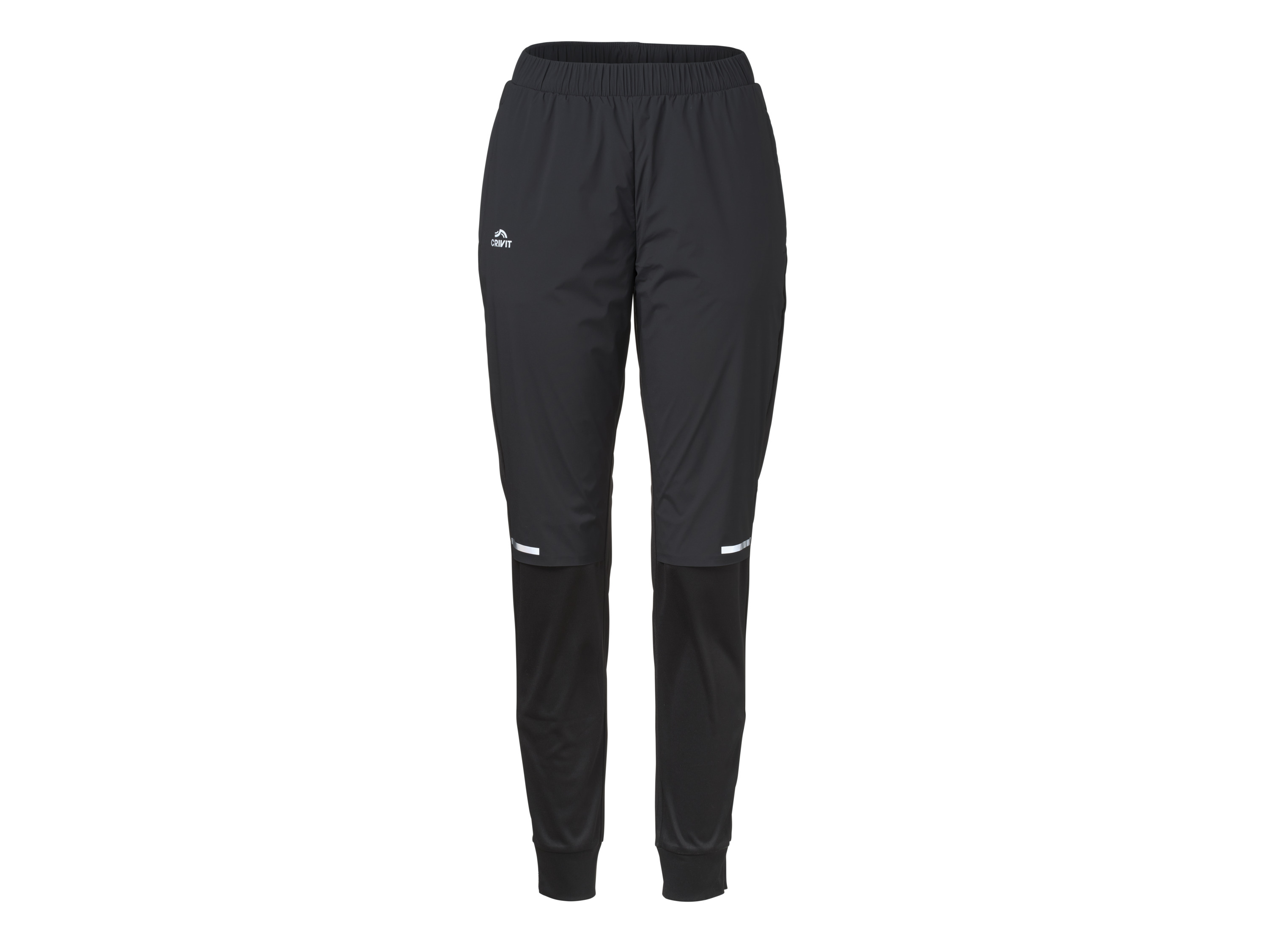 CRIVIT Damen Funktionshose Laufen, Athletic Fit (Schwarz, S(36/38))