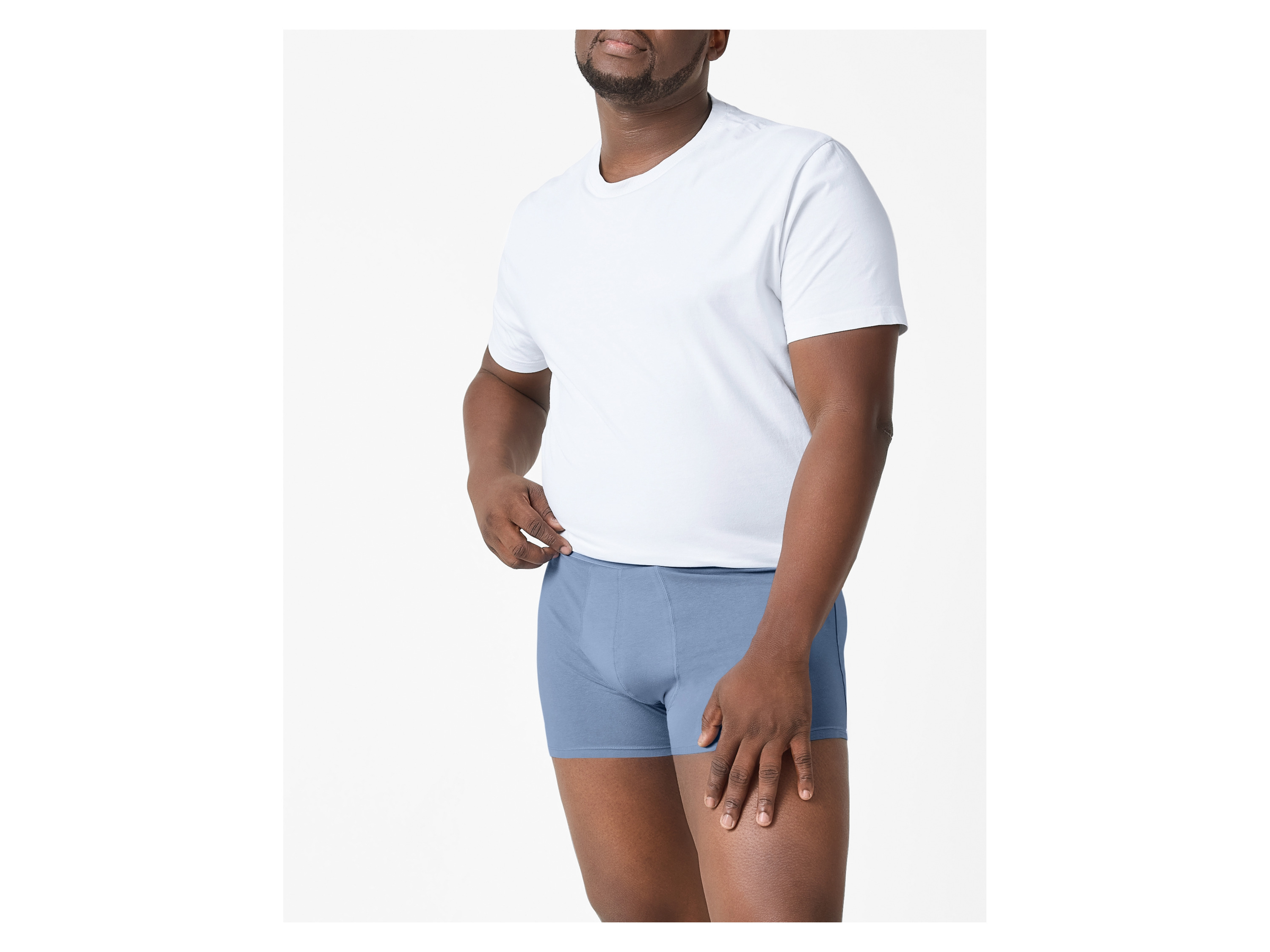 ESMARA MEN Herren Boxer, 3 Stück (schwarz/navy/blau, 8/XXL) Bild 3