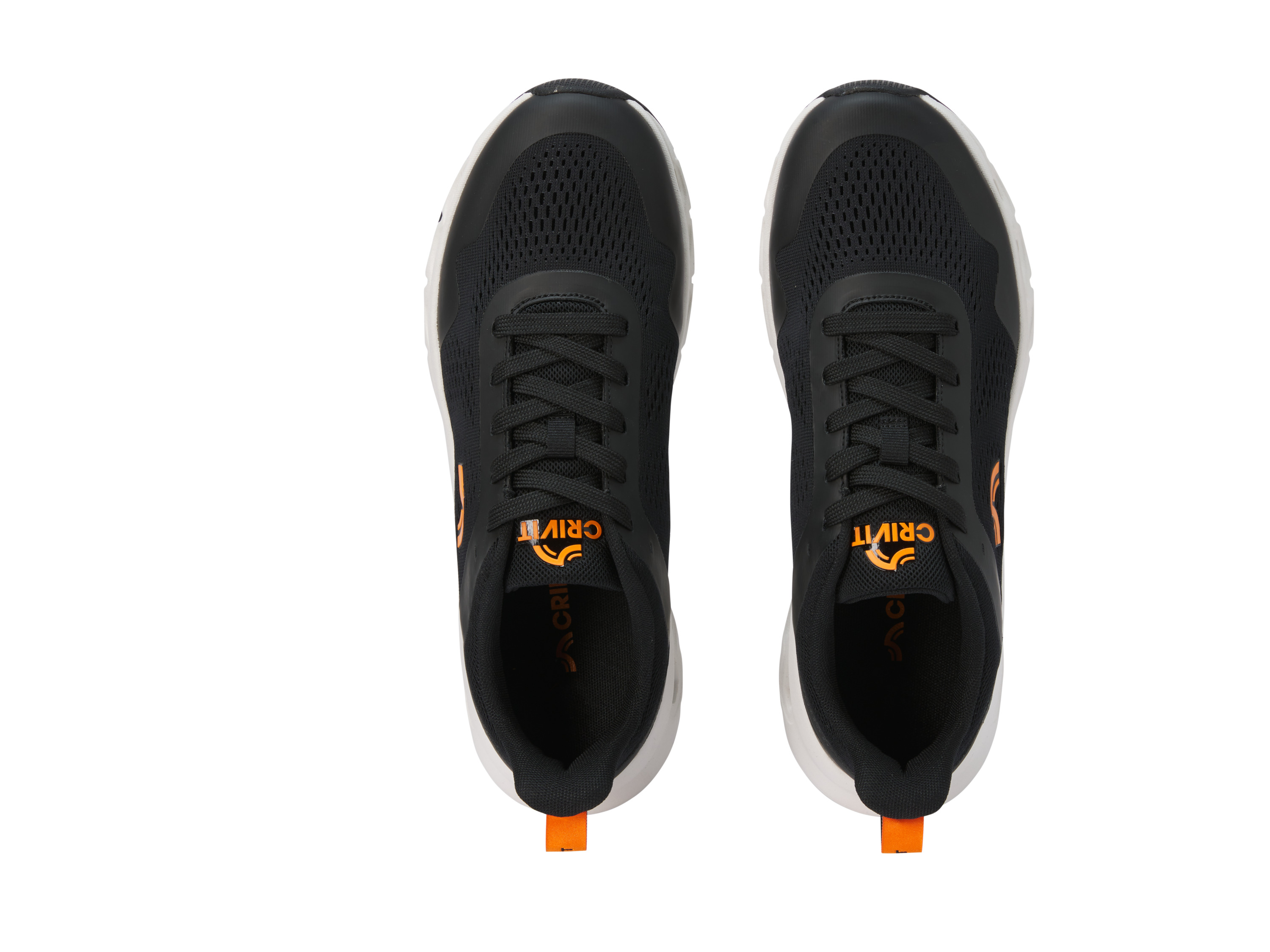 CRIVIT Herren Sportschuhe (schwarz/orange, 41) Bild 2