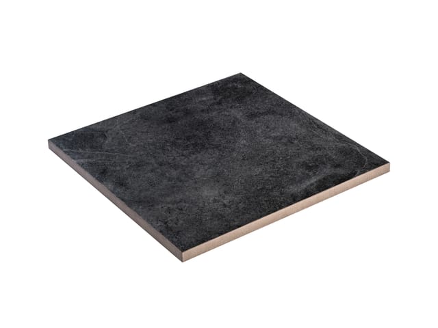 DIEPHAUS Terrassenplatte CERAMIA ROCA (60/60/3 cm, Basalt)