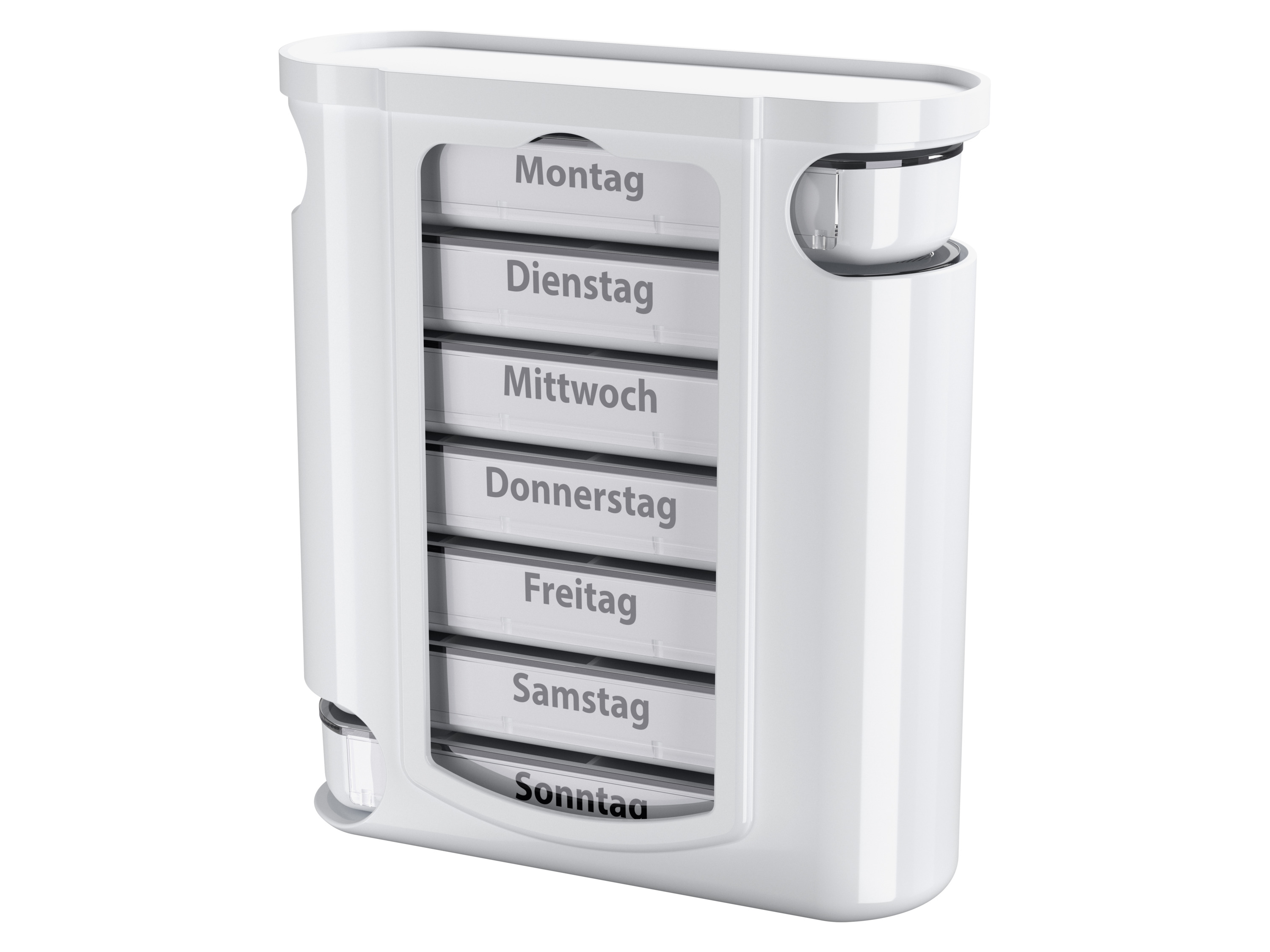 SENSIPLAST® Tablettenbox (Weiß)