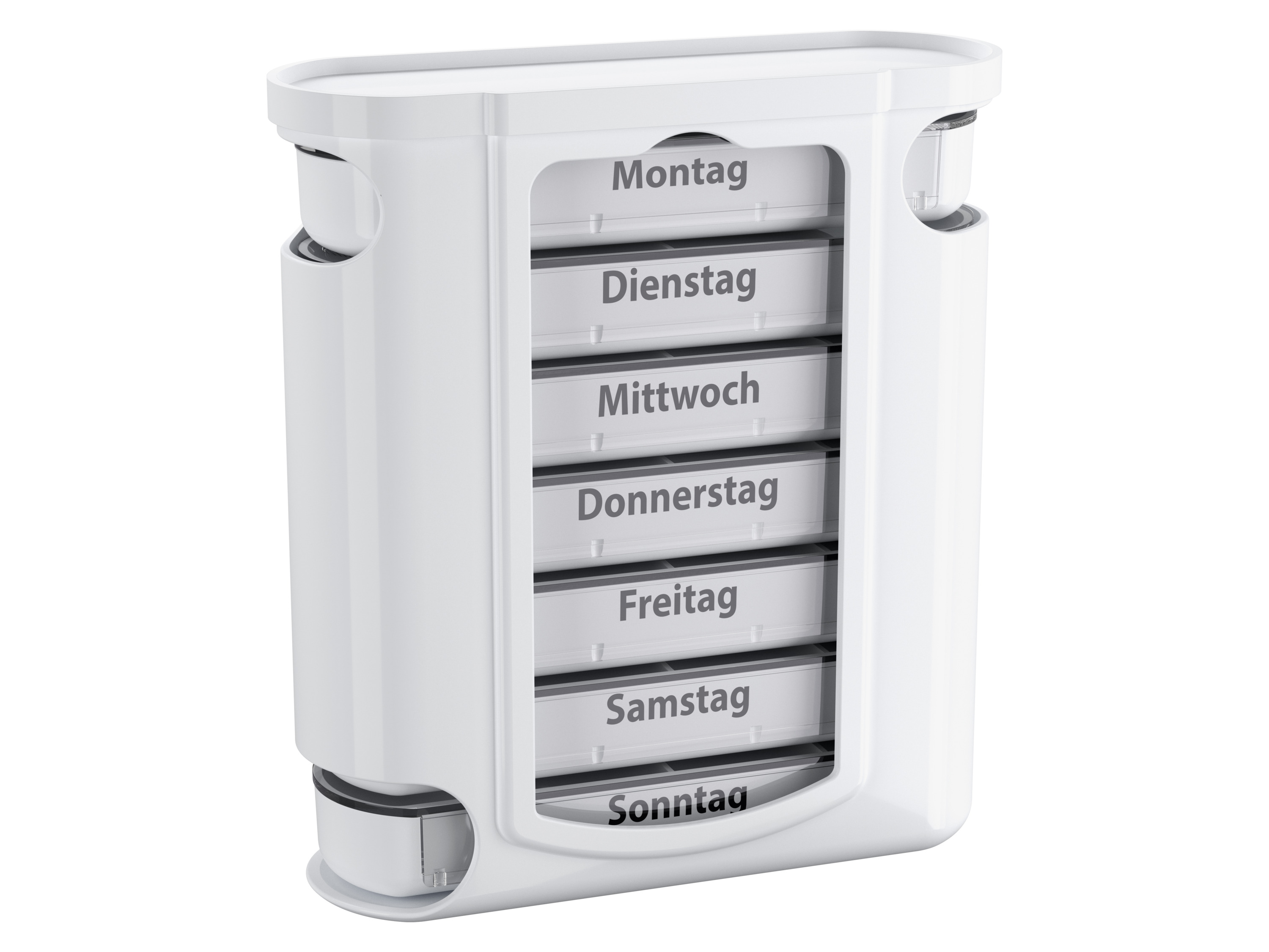 SENSIPLAST® Tablettenbox (Weiß) Bild 2