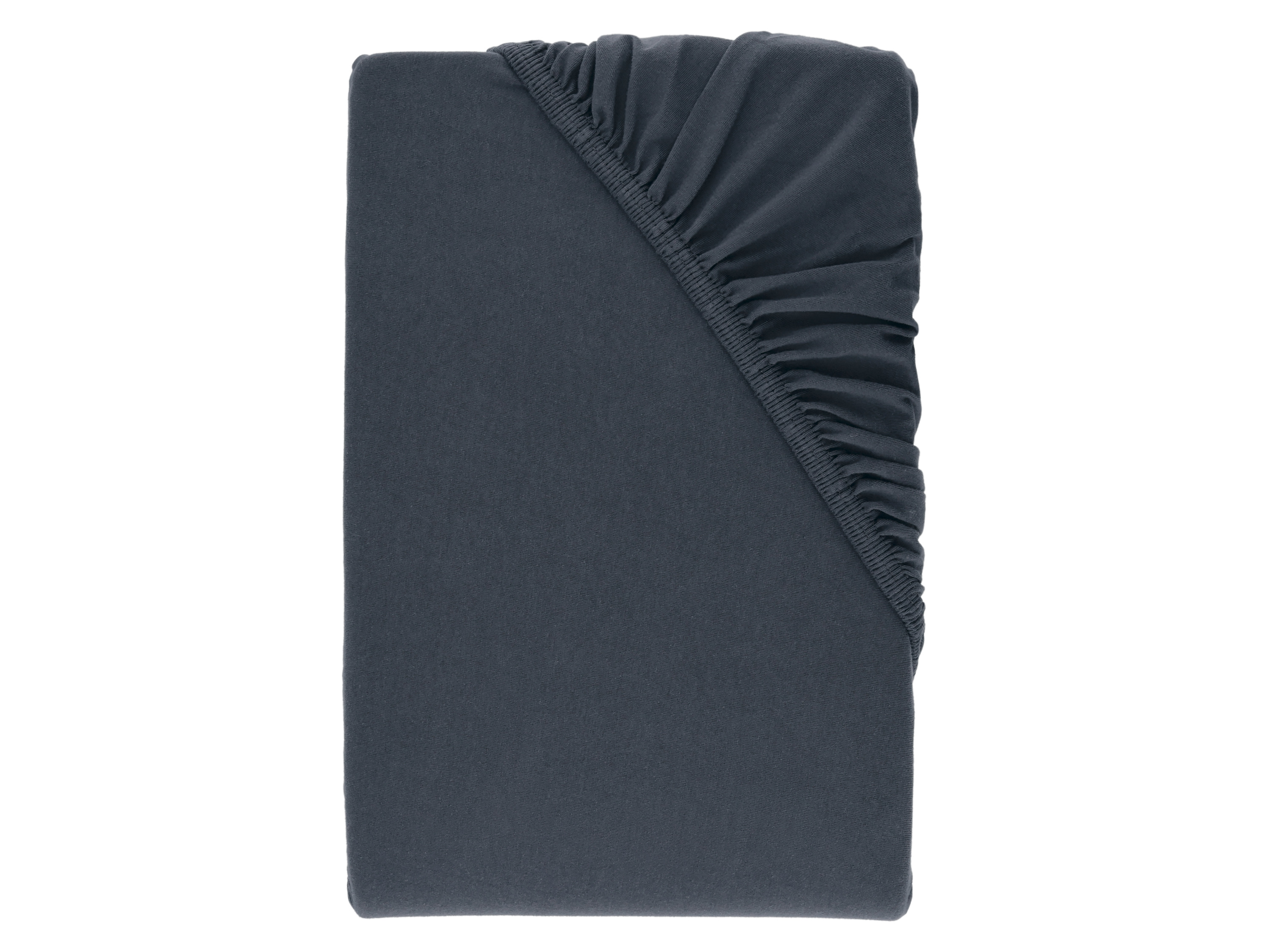 LIVARNO® Bi-Elastic-Boxspring-Spannbettlaken, 140-160 x 200 cm, Steghöhe bis 10 cm (Blau)