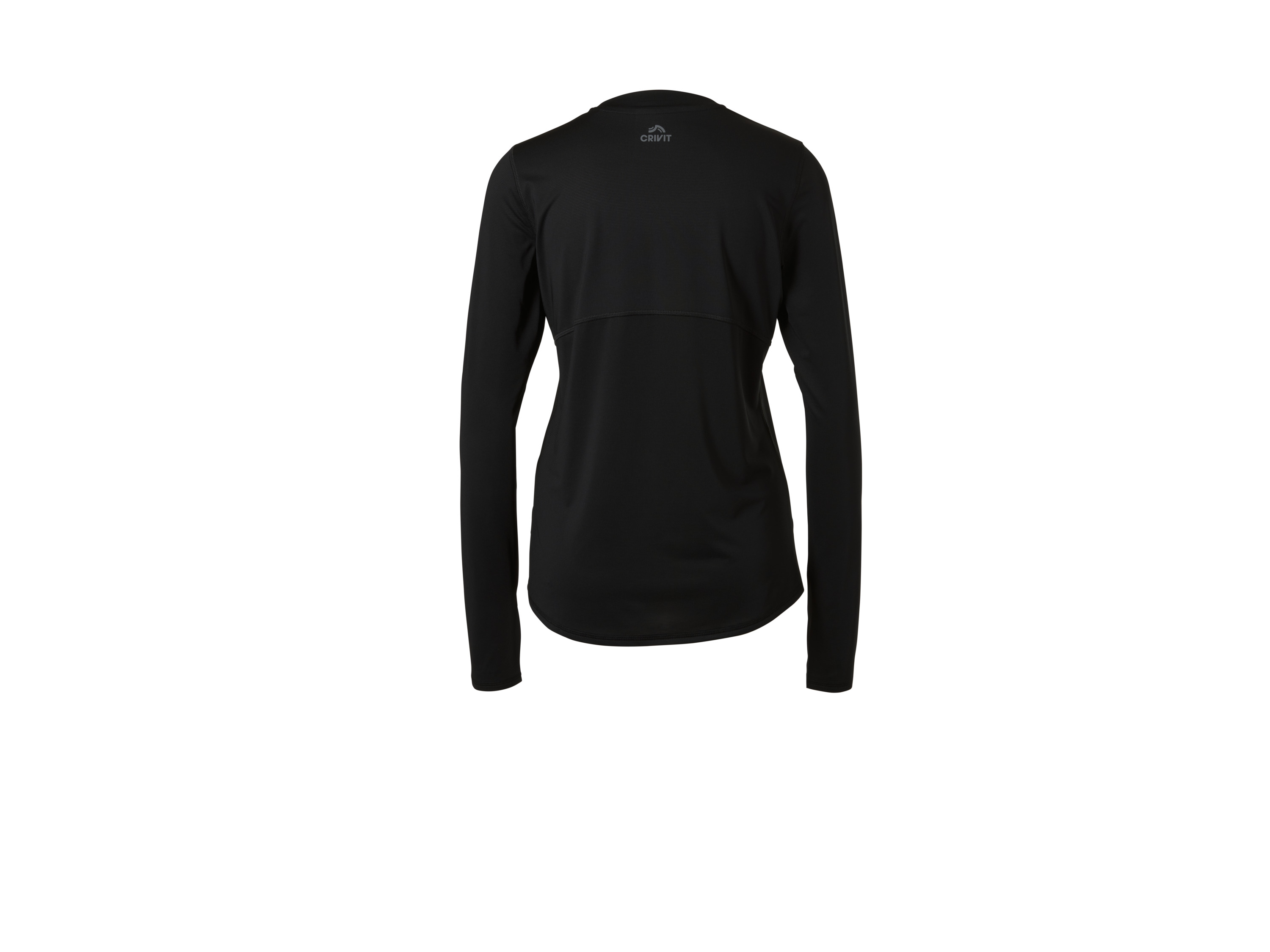 CRIVIT Damen Funktionsshirt Laufen, Athletic Fit (schwarz, M(40/42)) Bild 2