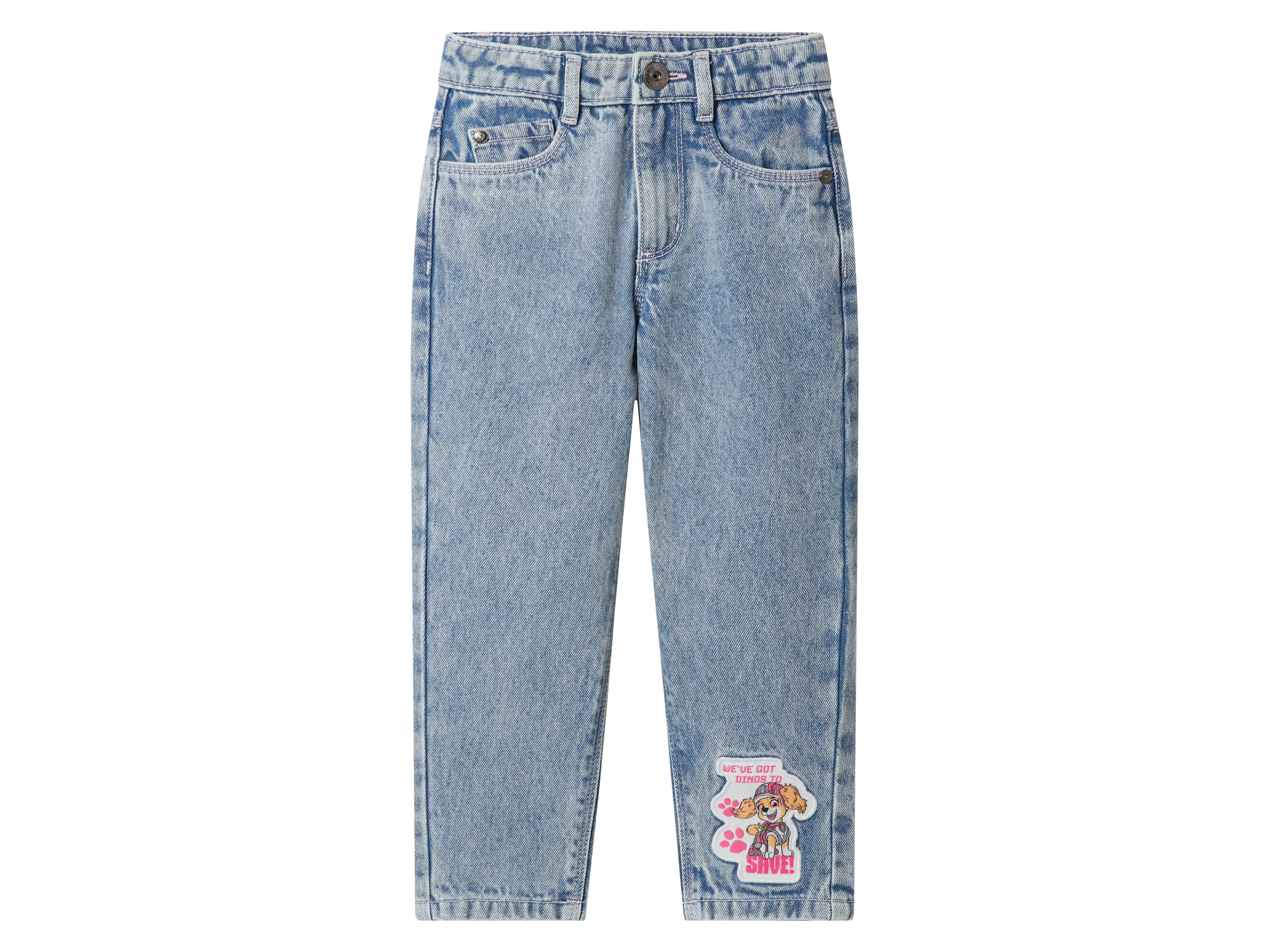 LUPILU® Kinder Jeans, Relaxed Fit (Hellblau, 110/116)