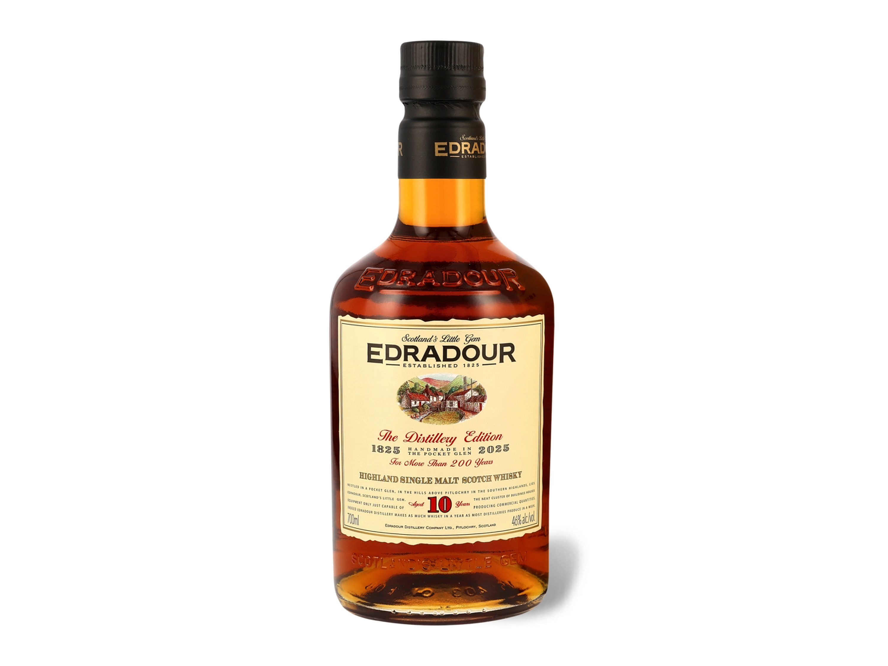 EDRADOUR Single Malt Scotch Whisky 10 Jahre Limited Edition mit Geschenkbox 46% Vol Bild 3