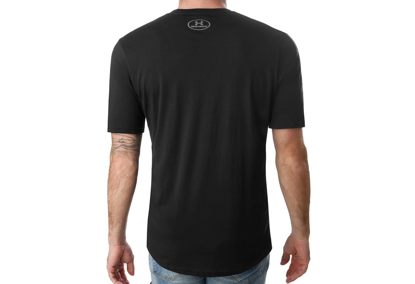 UNDER ARMOUR Herren Funktionsshirt (Schwarz, XL)