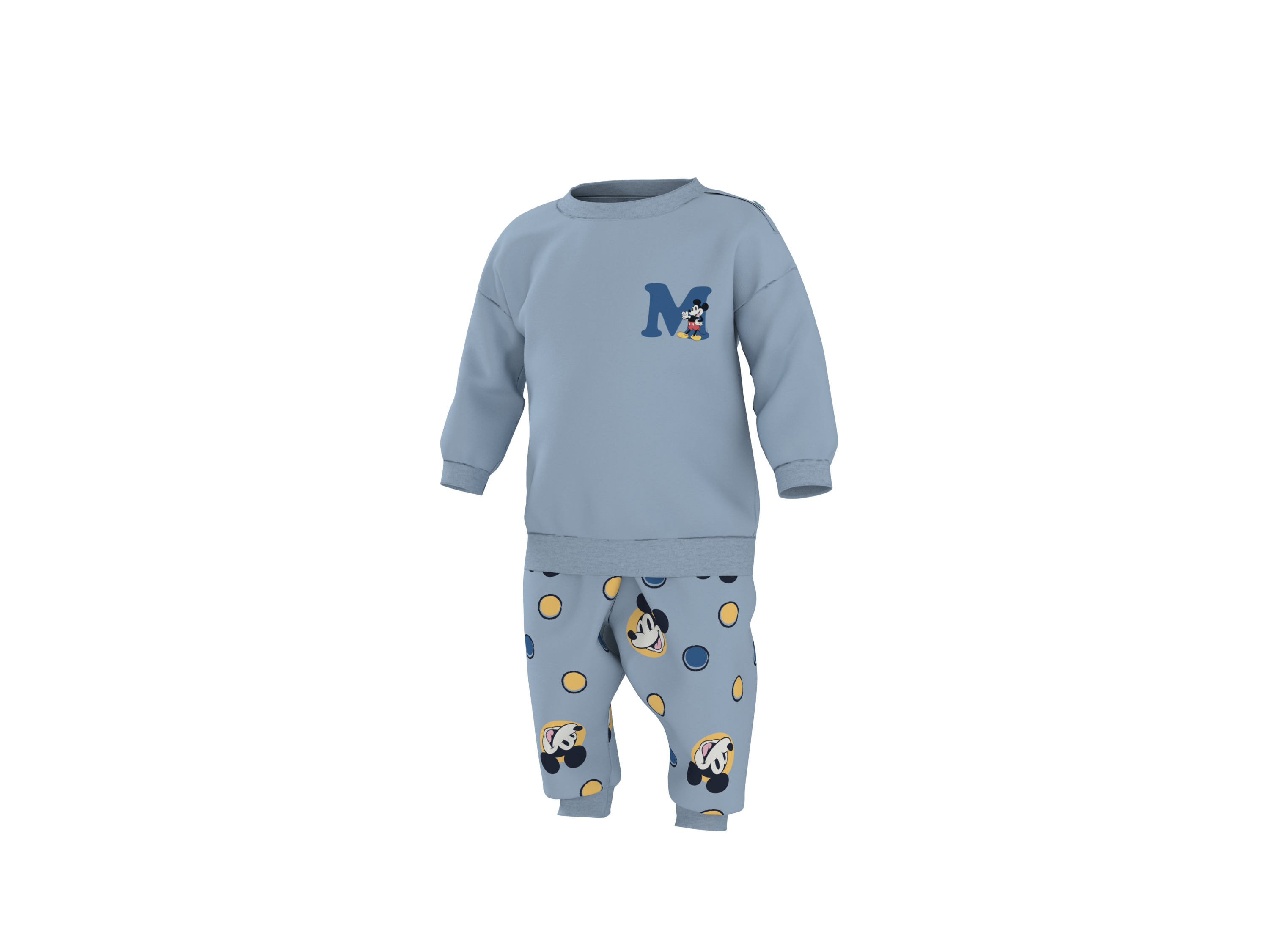 LUPILU® Baby Sweatanzug (MIckey, 50/56) Bild 2