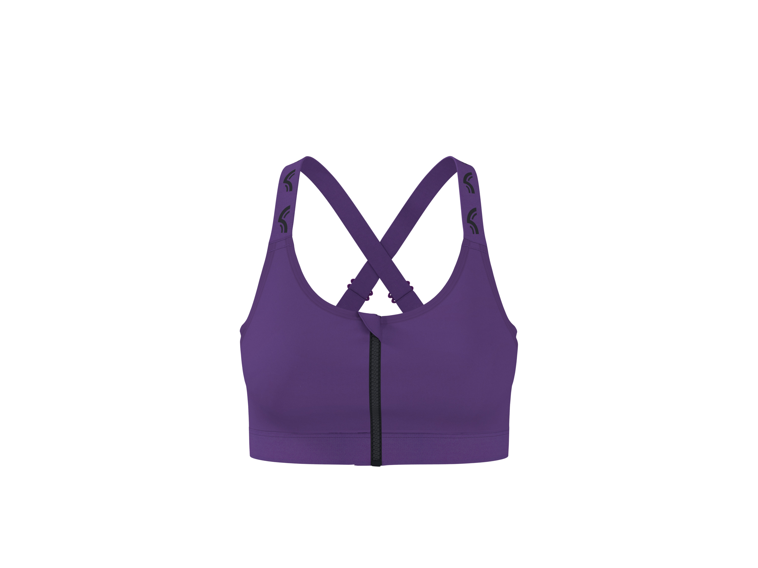 CRIVIT Damen Sportbustier (Lila, L(44/46)) Bild 2