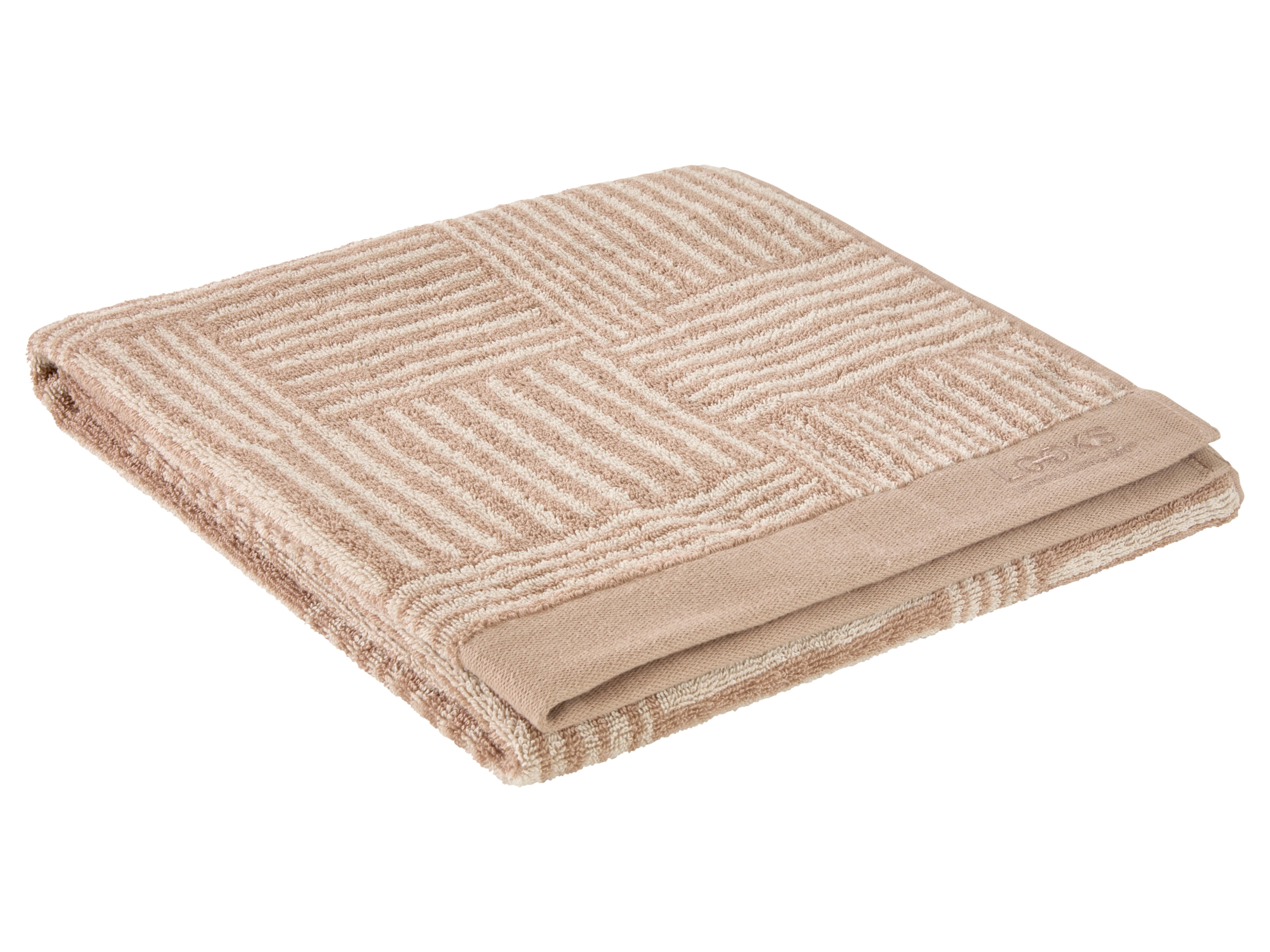 LOOKS BY WOLFGANG JOOP Duschtuch, L 140 x B 70 cm (Beige)